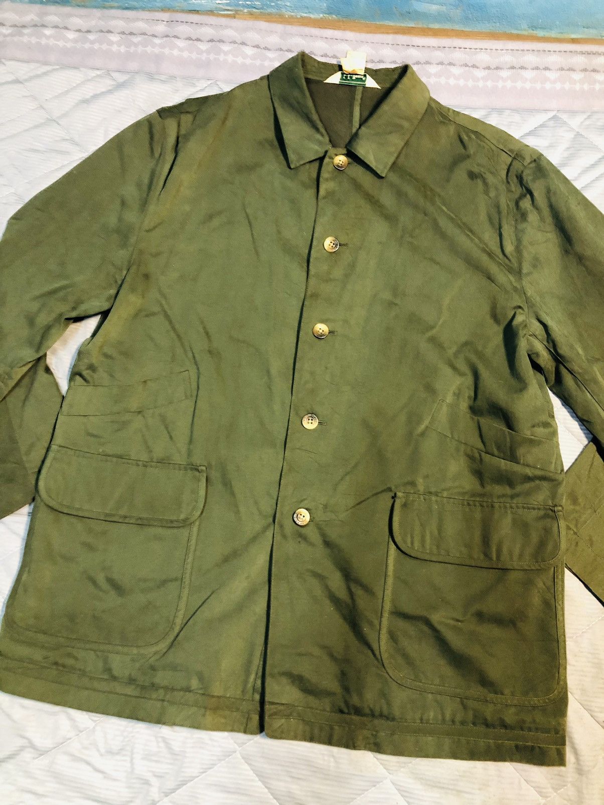 Japanese Brand L.L Bean Jacket Buttoned (25) Size US L / EU 52-54 / 3 - 3 Thumbnail