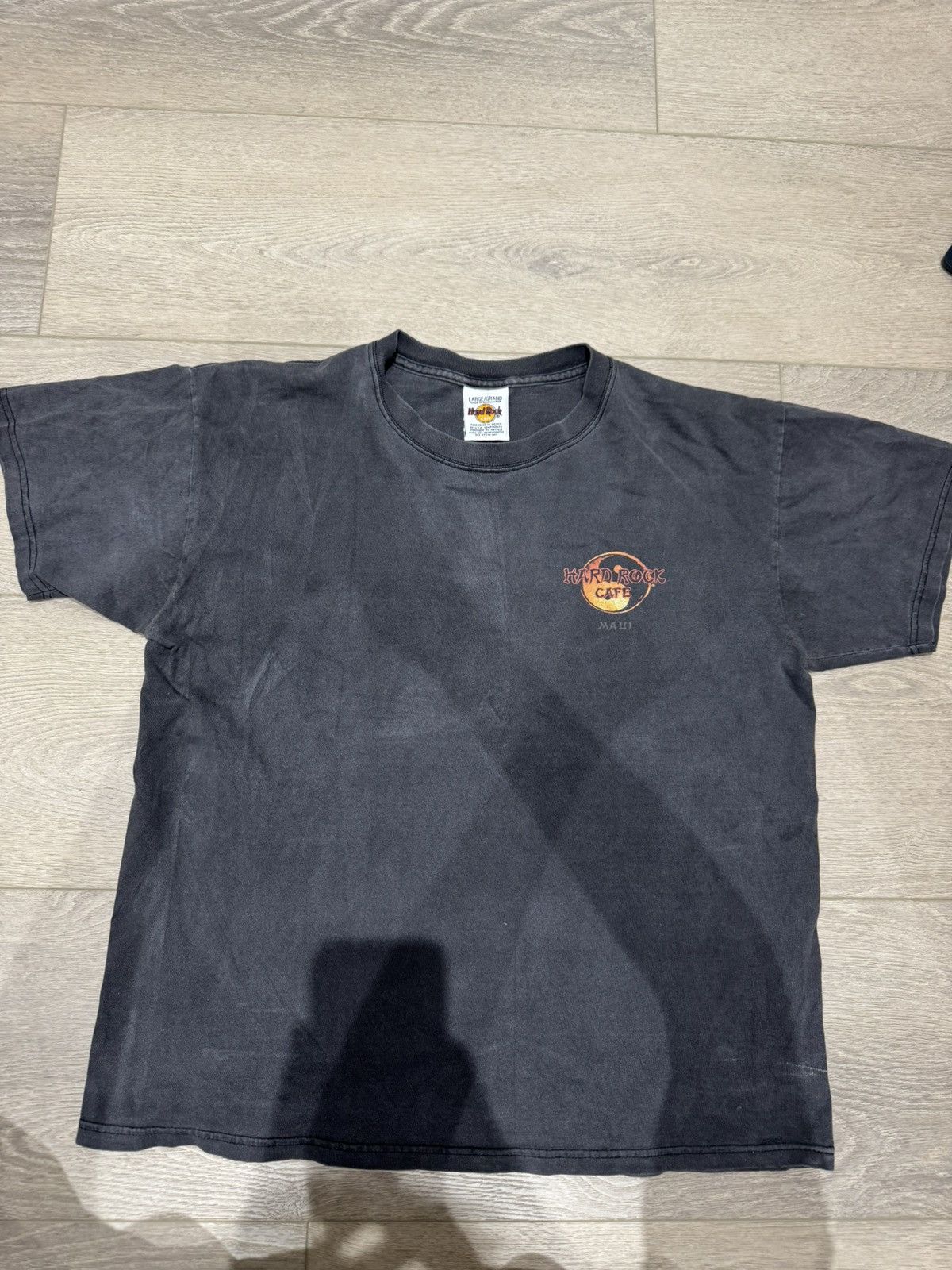 Hard Rock Cafe × Vintage Vintage Japanese Design Cropped Hard Rock Tee Size US L / EU 52-54 / 3 - 5 Thumbnail
