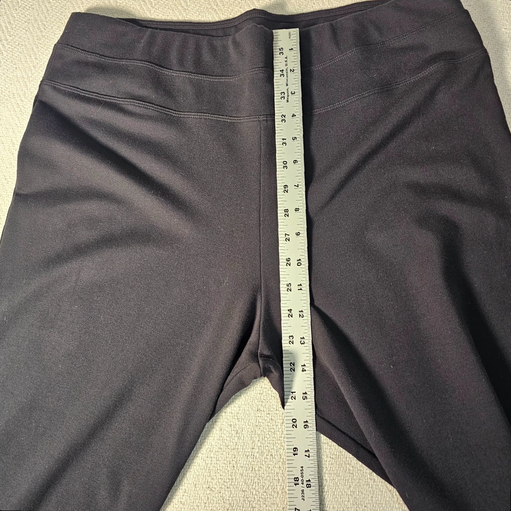 Tommy Bahama Tommy Bahama Pants Womens Large Black Pull-On Pockets Ankle Stretch Size 36" / US 14 / IT 50 - 5 Thumbnail