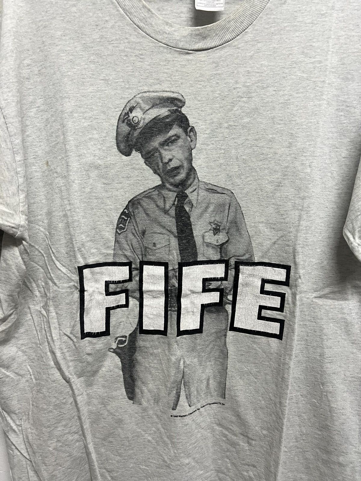 Vintage Vintage 90’s Mayberry Barney Fife American Sitcom Tee Size US XL / EU 56 / 4 - 2 Thumbnail