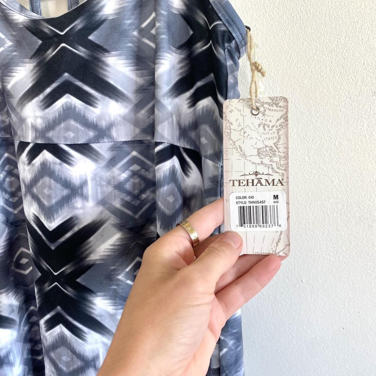 Other TEHAMA WORKOUT FITNESS DRESS ATHLETIC WEAR MEDIUM GEOMETRIC Size M / US 6-8 / IT 42-44 - 4 Thumbnail