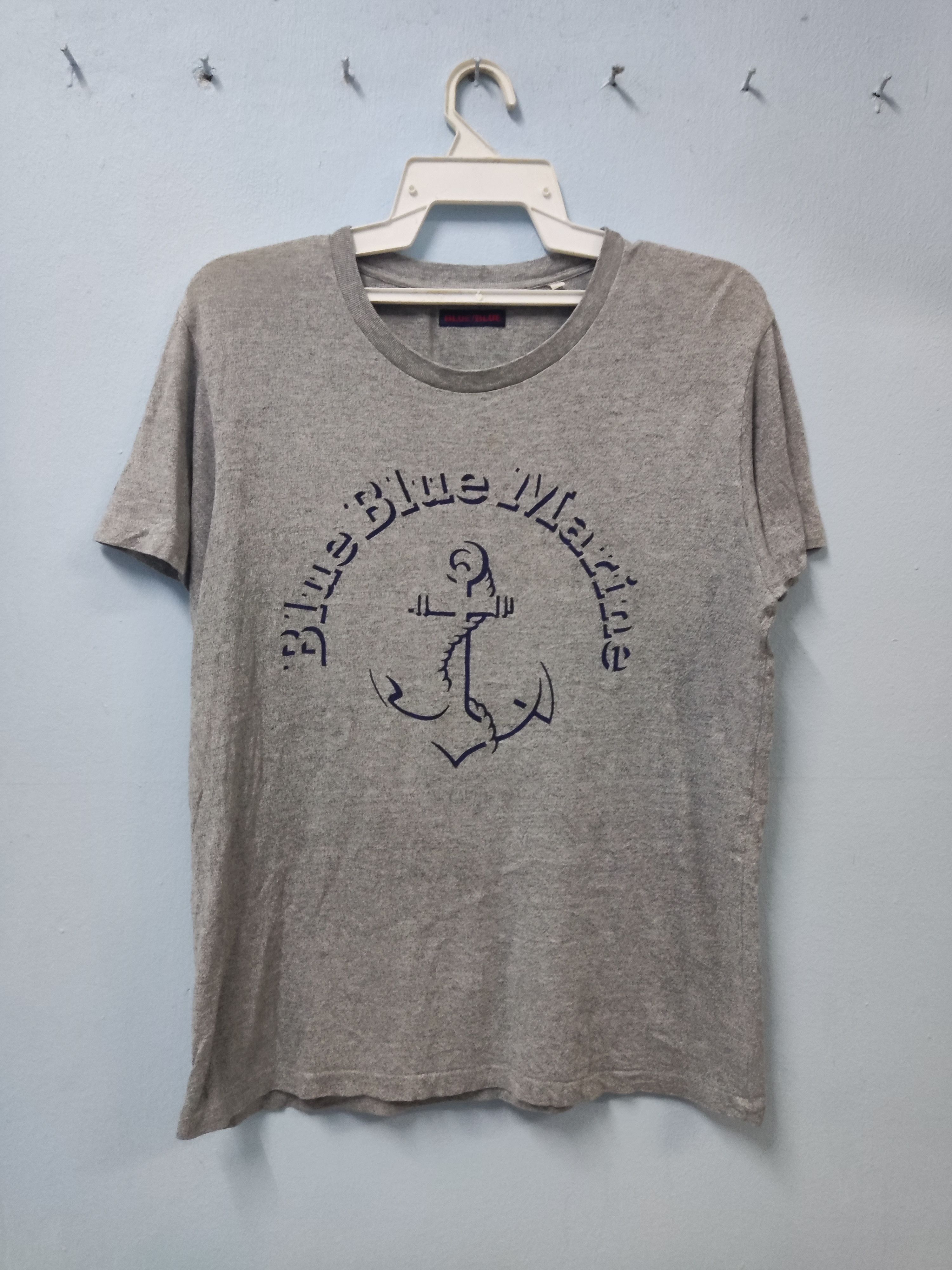 Blue Blue Japan Blue Blue Marine Anchor Graphic T-shirt Size US M / EU 48-50 / 2 - 1 Thumbnail