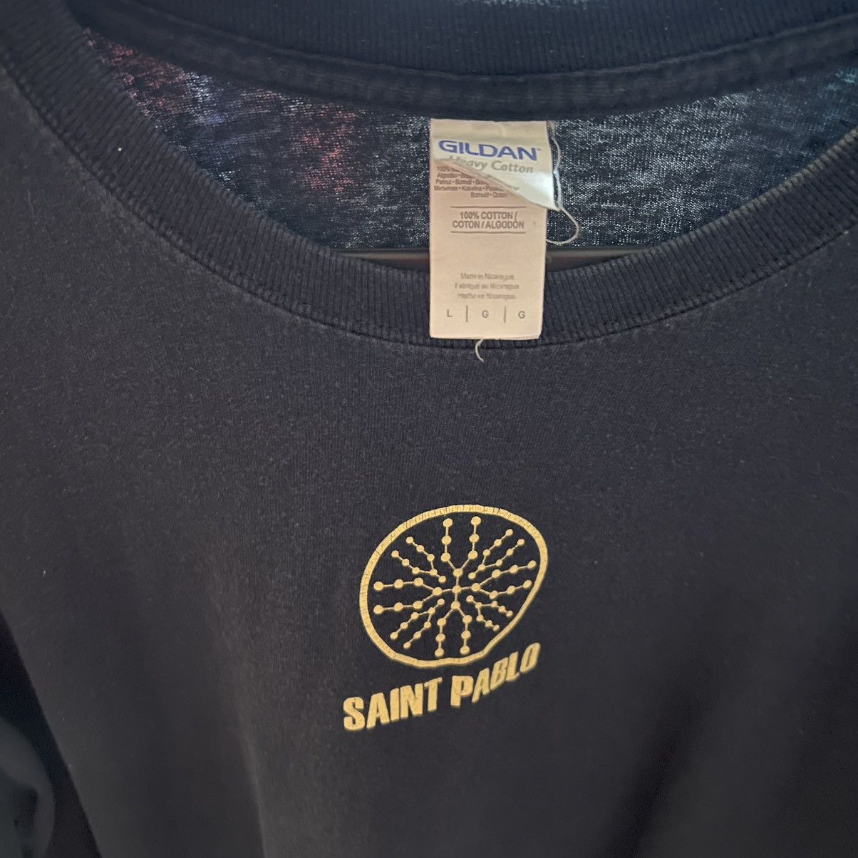 Kanye West Vintage Saint Pablo Tour Long Sleeve Shirt Gildan Size Large Size US L / EU 52-54 / 3 - 3 Thumbnail