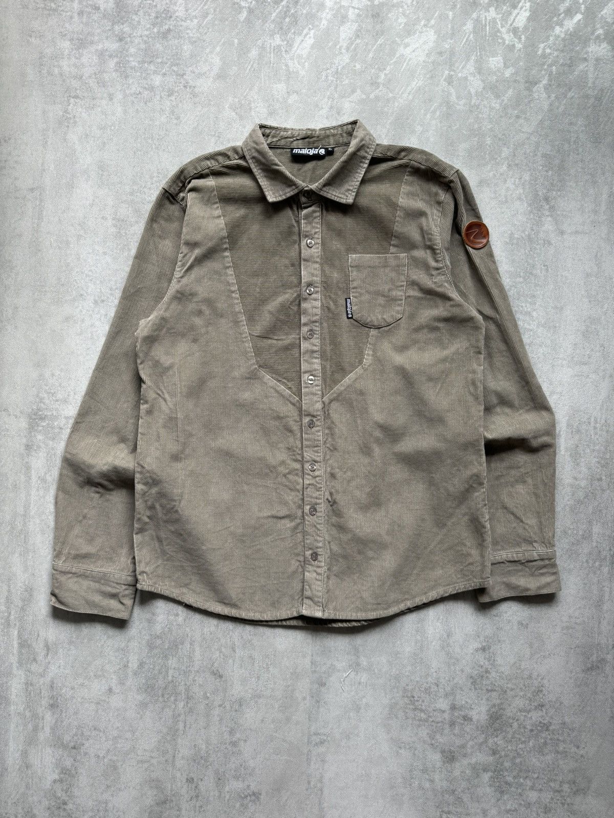 Maloja MALOJA MENS VELVET BEIGE SHIRT LONG SLEEVE SIZE XL Size US XL / EU 56 / 4 - 1 Thumbnail