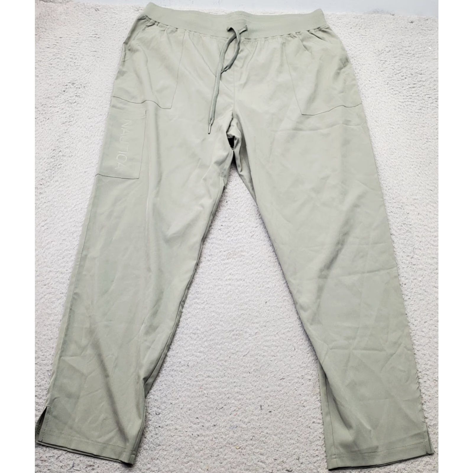 Nautica Nautica Womens XL Green Stretch Cargo Pants Size 40" / US 18 - 2 Thumbnail