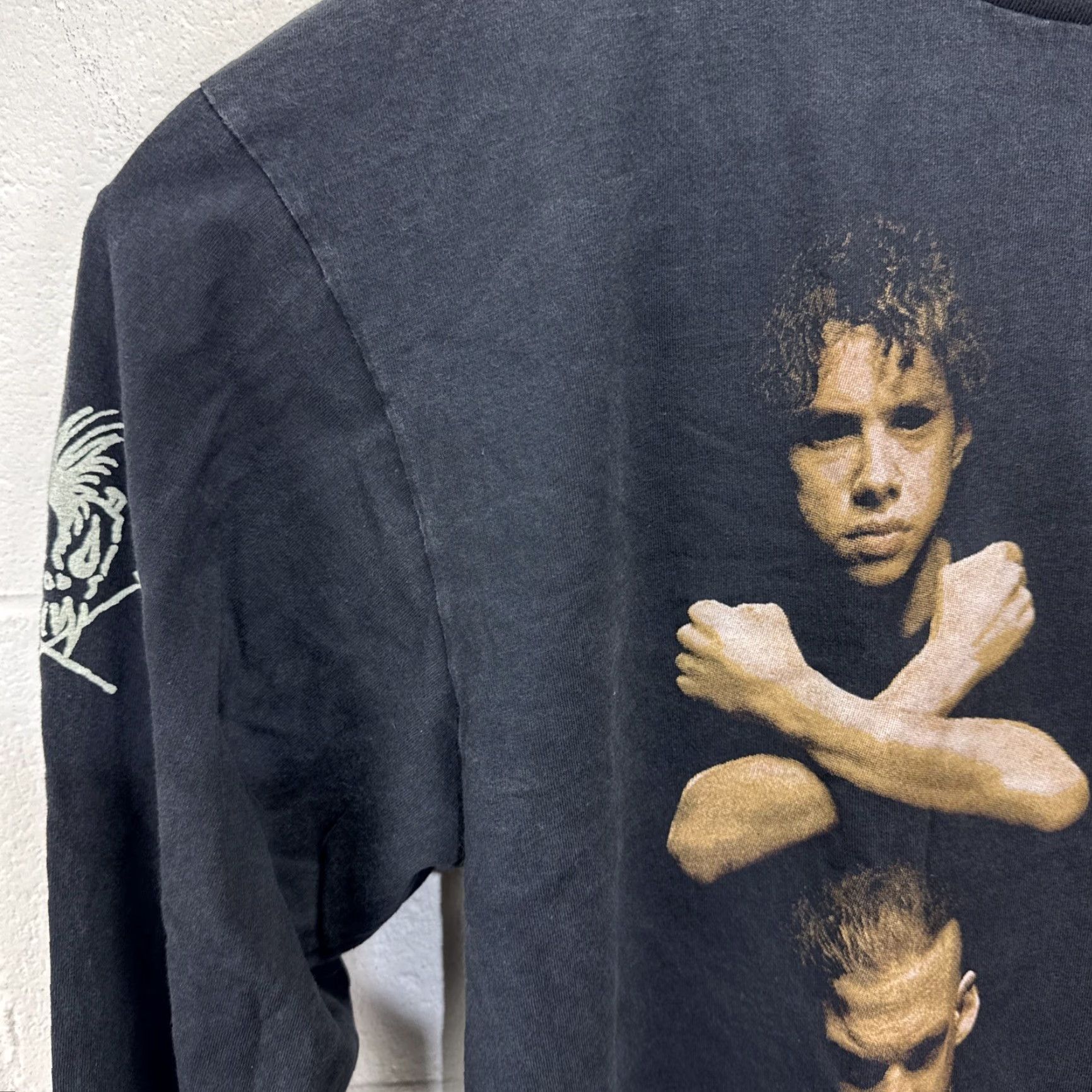 Vintage Metallica Long Sleeve Shirt Graphic Print Black XL Modern Band Tee 80s Rock Mens Size US XL / EU 56 / 4 - 7 Thumbnail