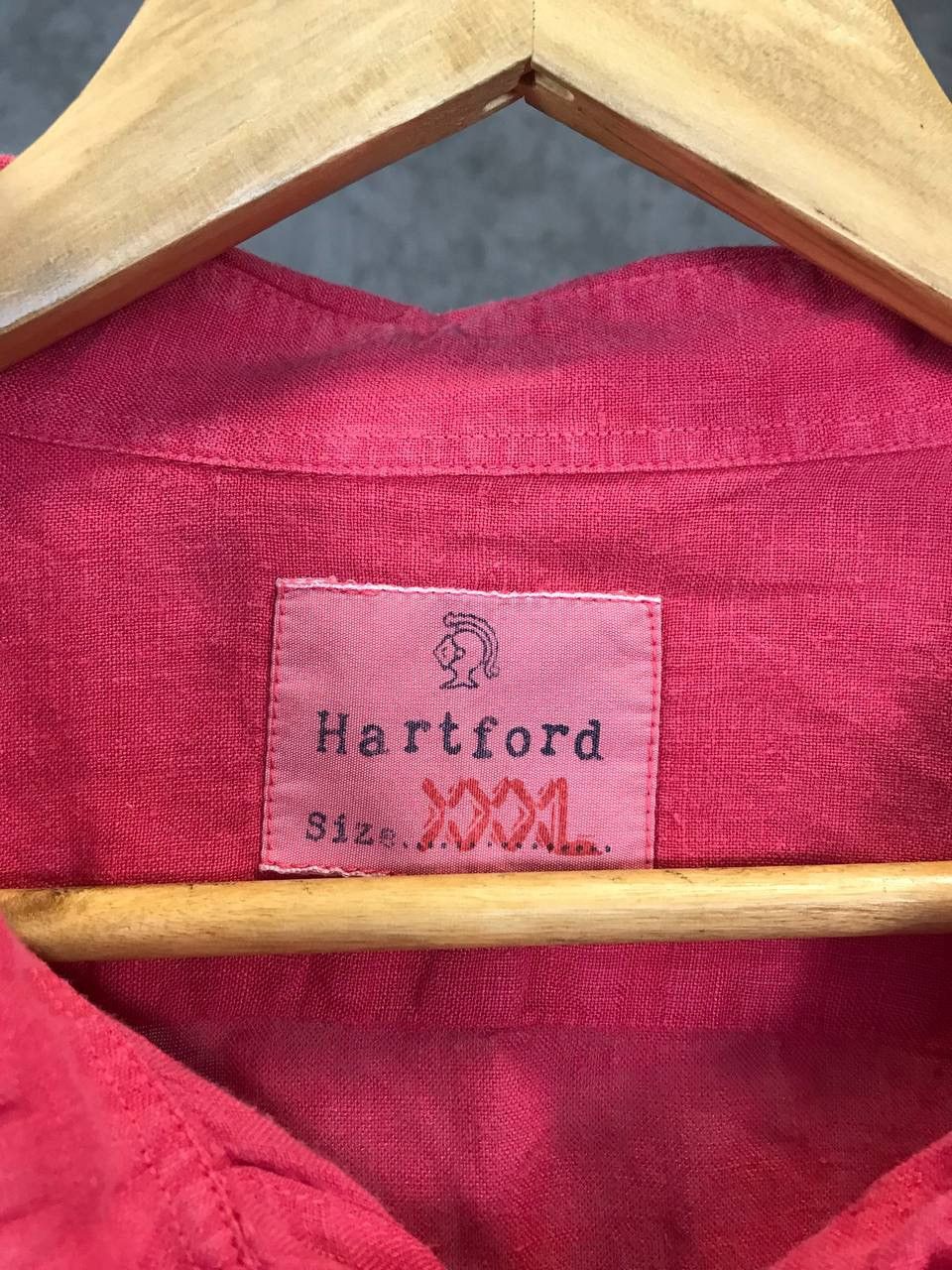 Designer Hartford luxury designer linen shirt Size US XXL / EU 58 / 5 - 3 Thumbnail