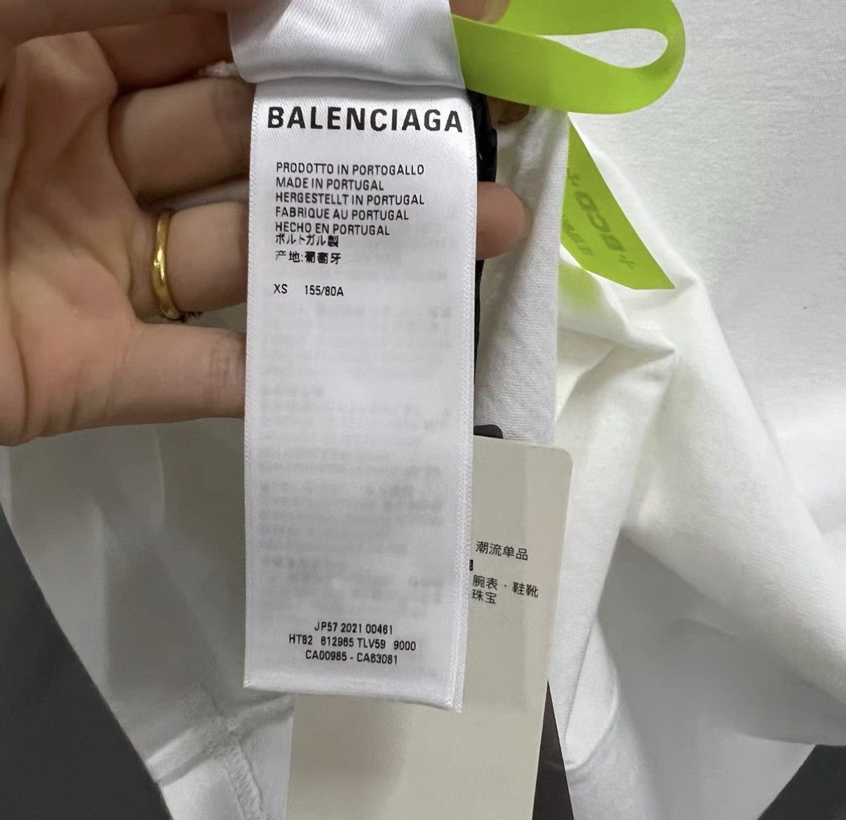 Balenciaga Balenciaga × Hulk Hulk Print Short Sleeve T-shirt J41 Size US XS / EU 42 / 0 - 3 Thumbnail