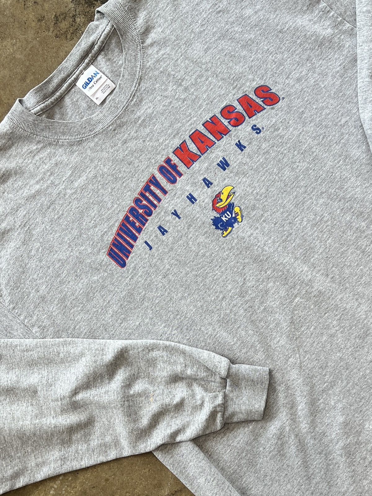 NCAA University of Kansas Jayhawks Long Sleeve XL Size US XL / EU 56 / 4 - 1 Thumbnail