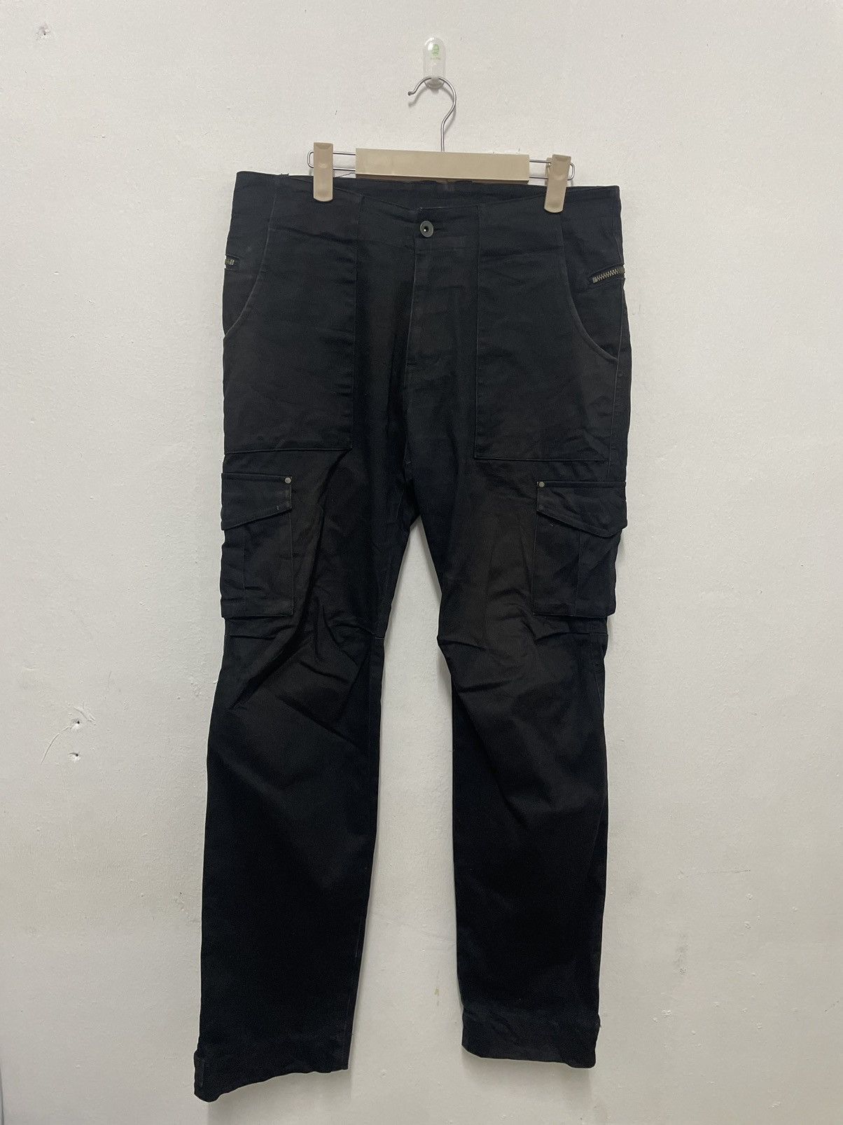image of Boycott Cargo Pants Nice Design in Black, Men's (Size 32)