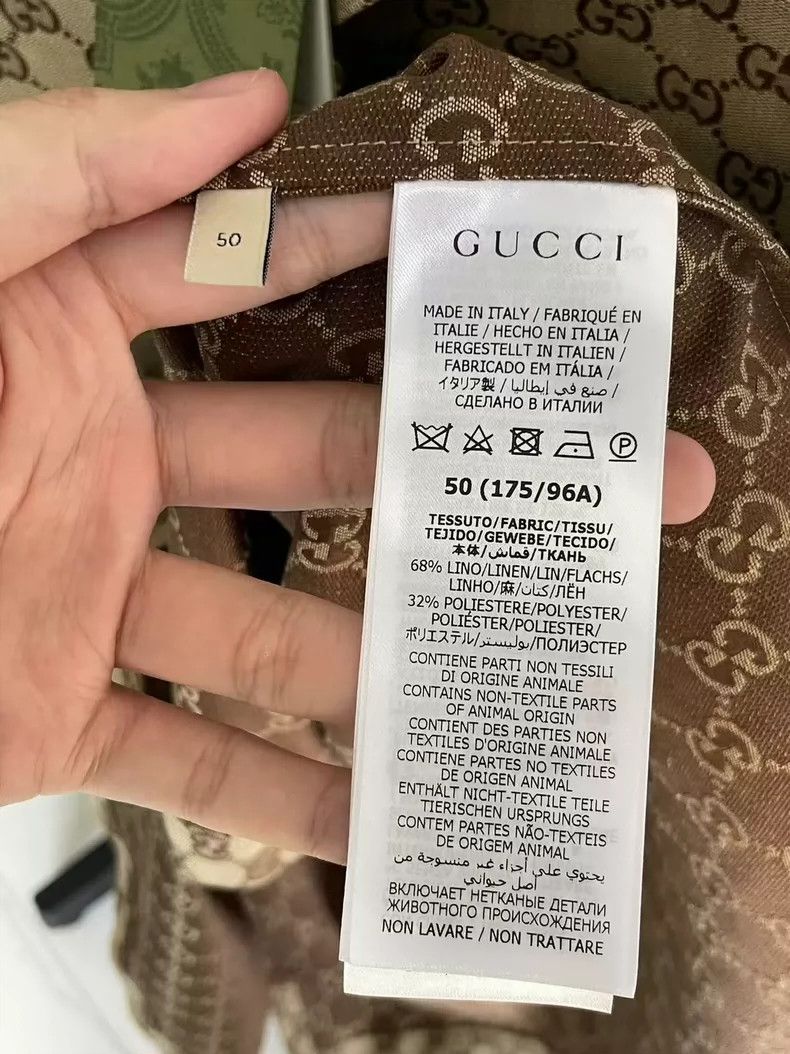 Gucci Gucci Ss23 new style lapel full print old flower logo short Size US M / EU 48-50 / 2 - 4 Thumbnail