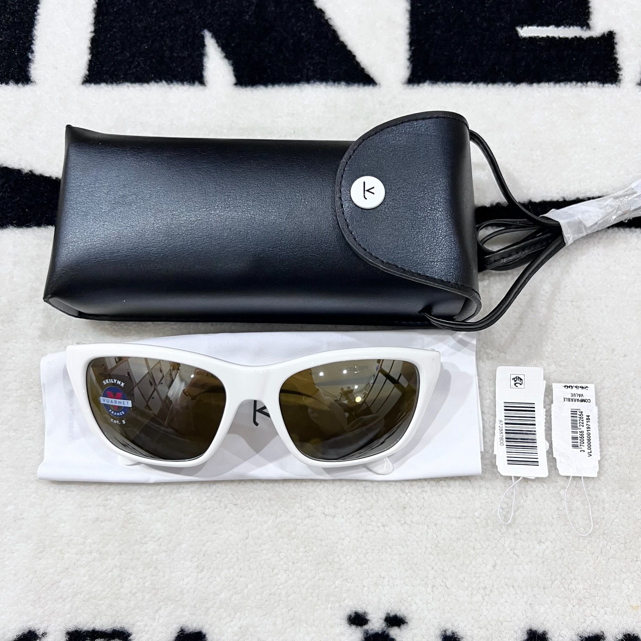 Vuarnet Vuarnet Skilynx Gradient Dark Brown Gold Lens Sunglasses Size ONE SIZE - 1 Thumbnail