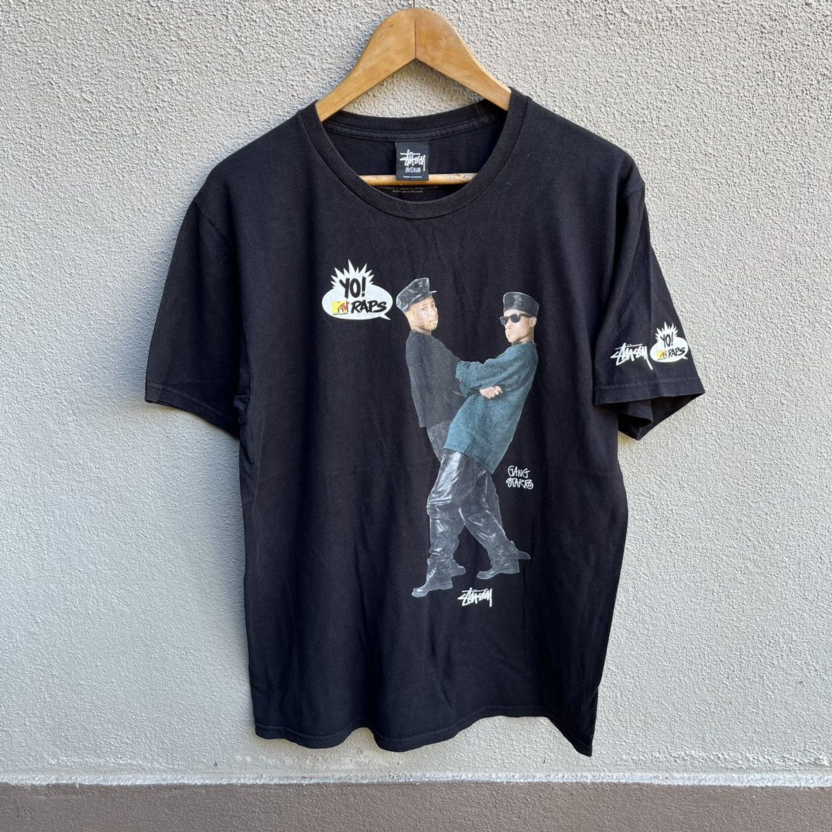 Stussy STUSSY x Gang Starr rap tee yo raps mtv Size US M / EU 48-50 / 2 - 1 Thumbnail