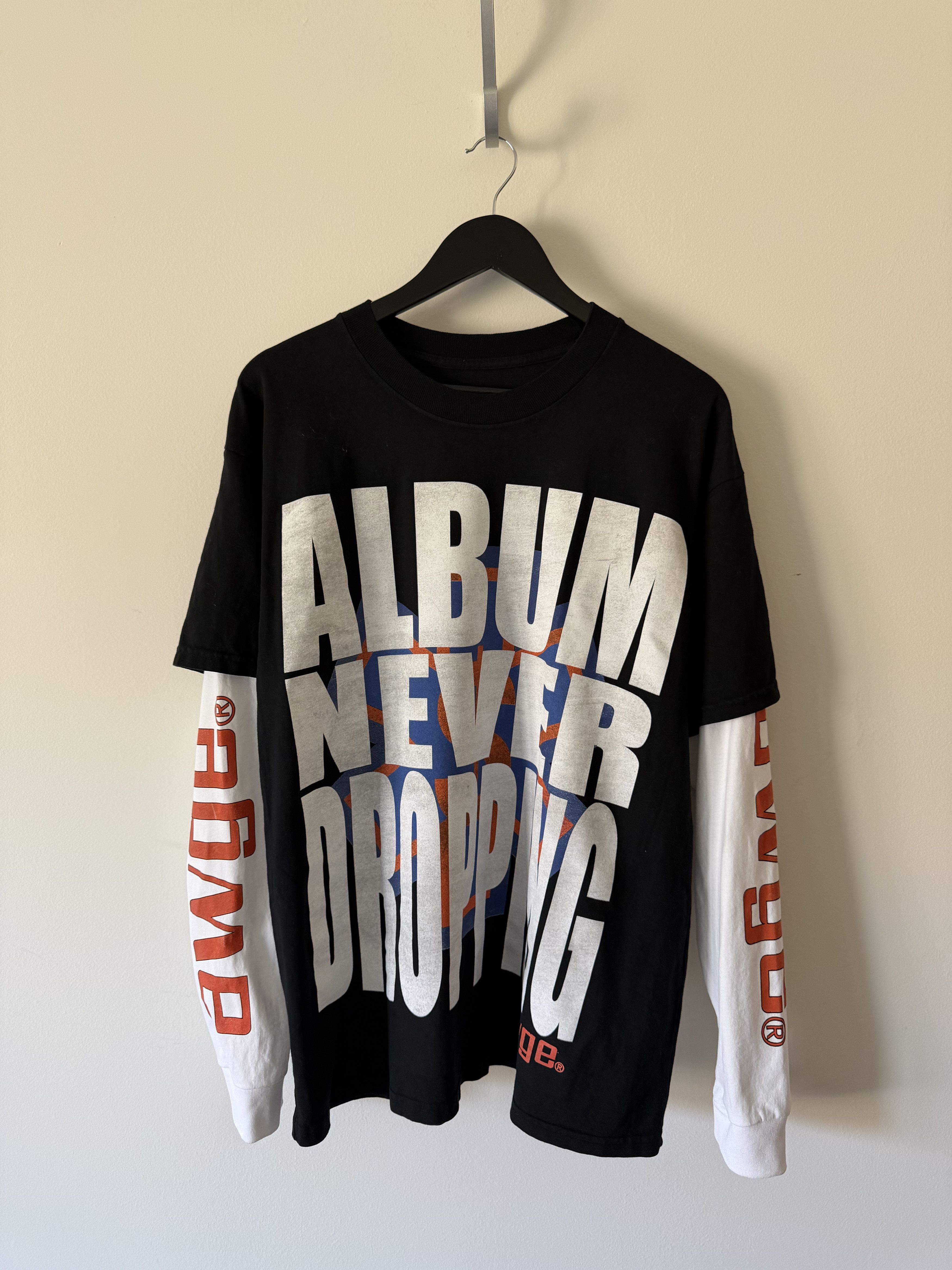 AWGE AWGE Album Never Dropping Twofer Long Sleeve in Black Size US XL / EU 56 / 4 - 1 Thumbnail