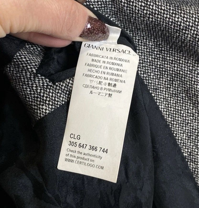 Versace Versace Collection Single Breasted Two-Buttons Blazer Jacket Size 52R - 10 Thumbnail