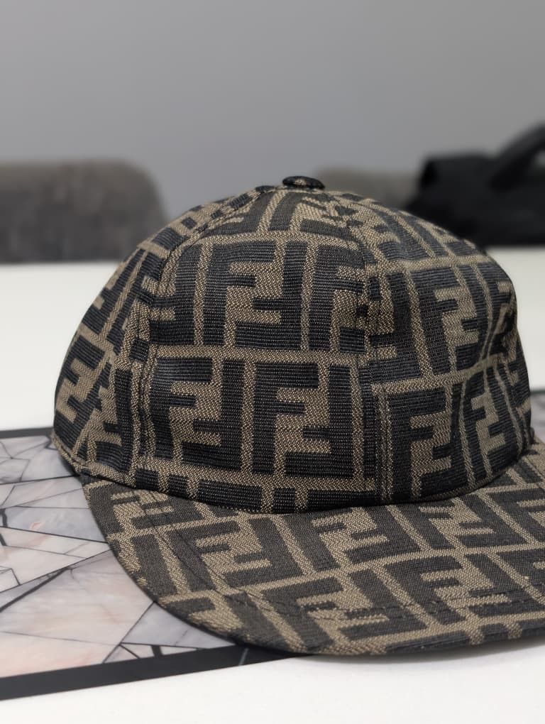 Fendi Fendi FF Monogram Cap – Brown/Black Size ONE SIZE - 5 Thumbnail
