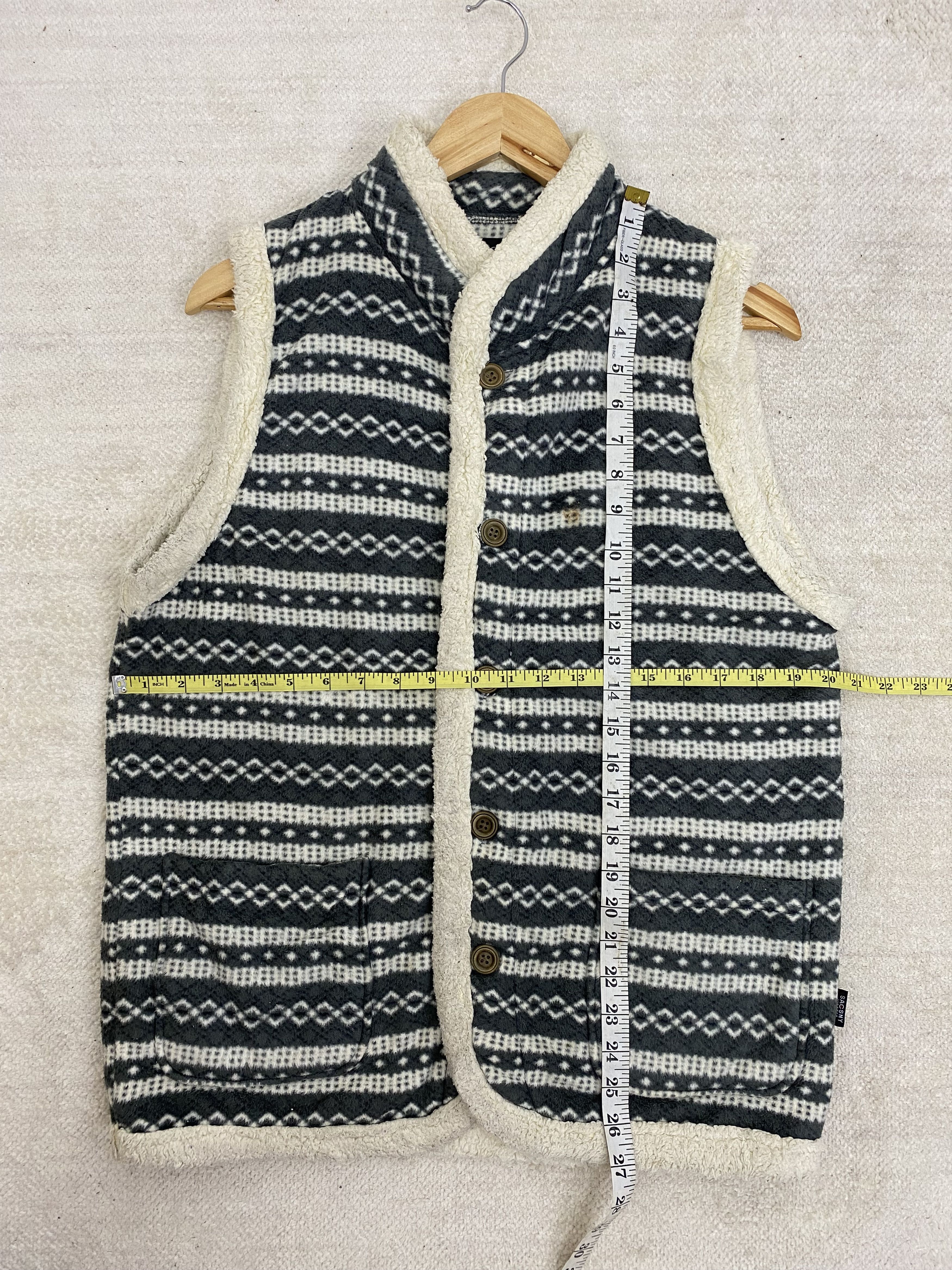 Y's Vintage Vest Sleeveless Jacket ysacs Size US M / EU 48-50 / 2 - 10 Thumbnail