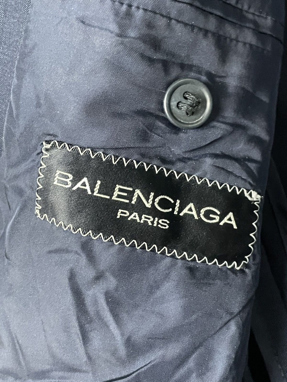 Balenciaga × Japanese Brand × Vintage Vintage Balenciaga Paris Outerwear Coat (71) Size US S / EU 44-46 / 1 - 12 Thumbnail
