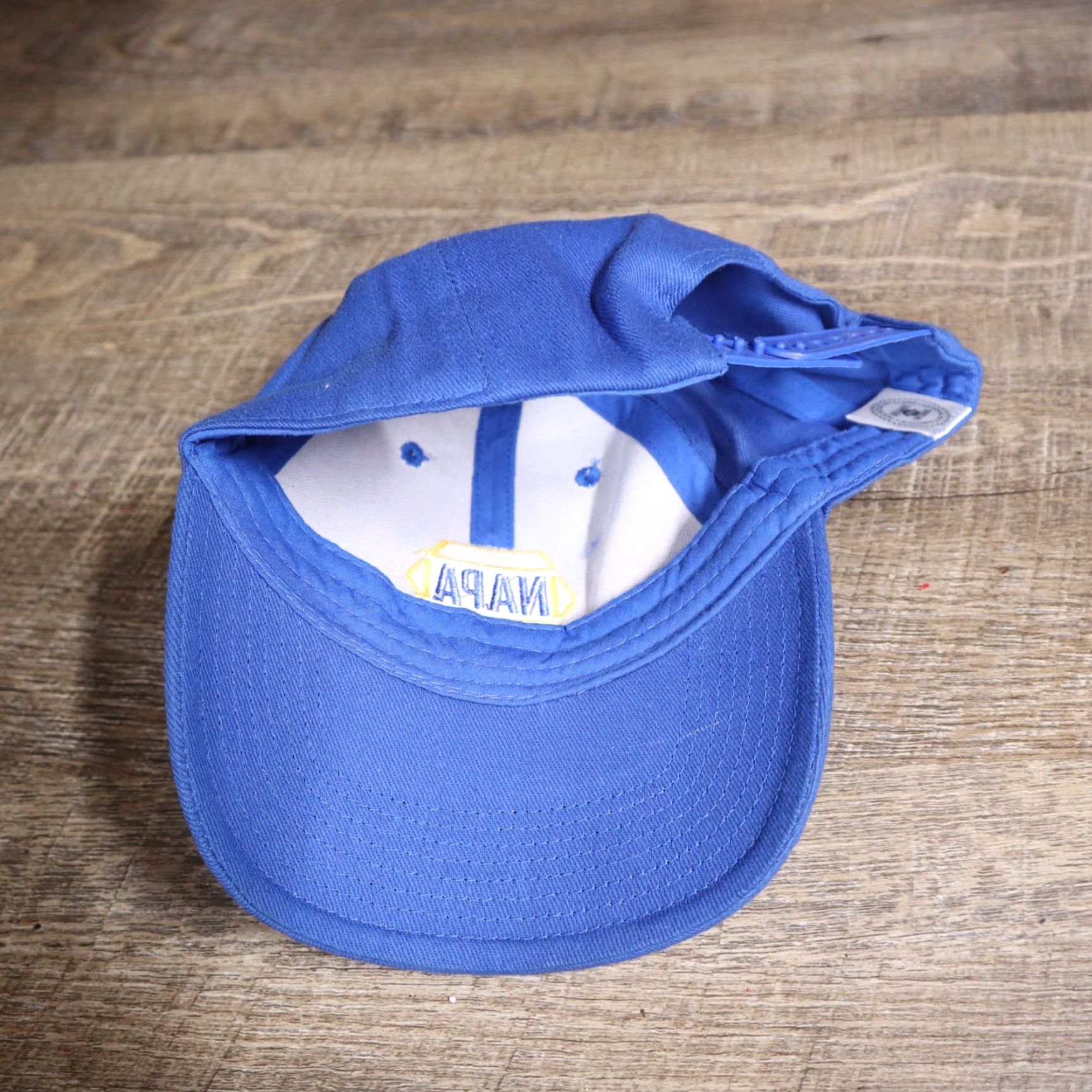 Logo 7 NAPA Auto Parts Adjustable Snapback Trucker Hat Blue Adult Logo Size ONE SIZE - 6 Thumbnail