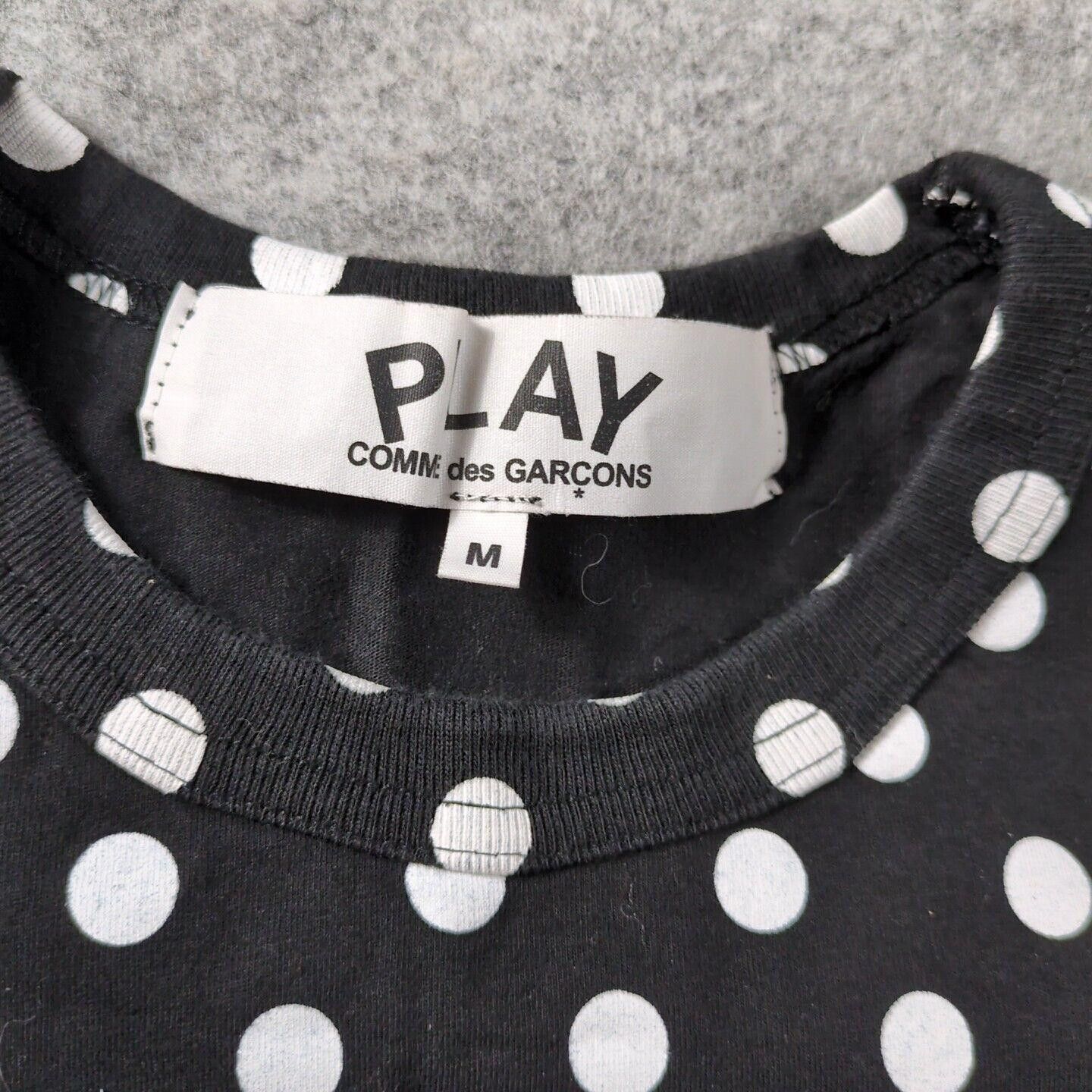 Comme des Garcons Comme Des Garçons Play polka dot-print Short Sleeve T Shirt Size US M / EU 48-50 / 2 - 2 Thumbnail