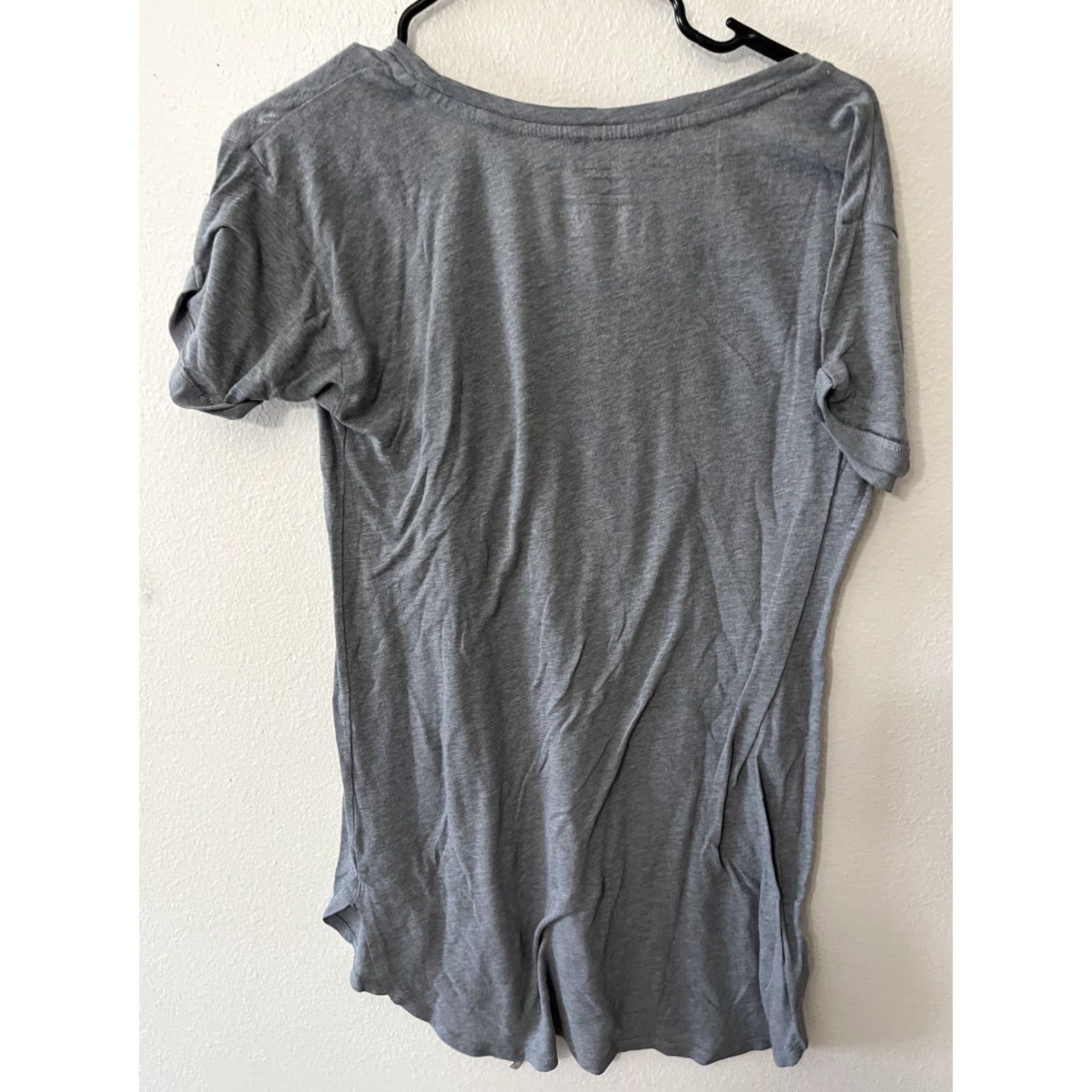 Victoria's Secret Victoria’s Secret Sleep Dress Top XS Gray Shirt Women Short Sleeve Crew Neck Pajama Top Summer Never Sleeps Size XS / US 0-2 / IT 36-38 - 3 Thumbnail