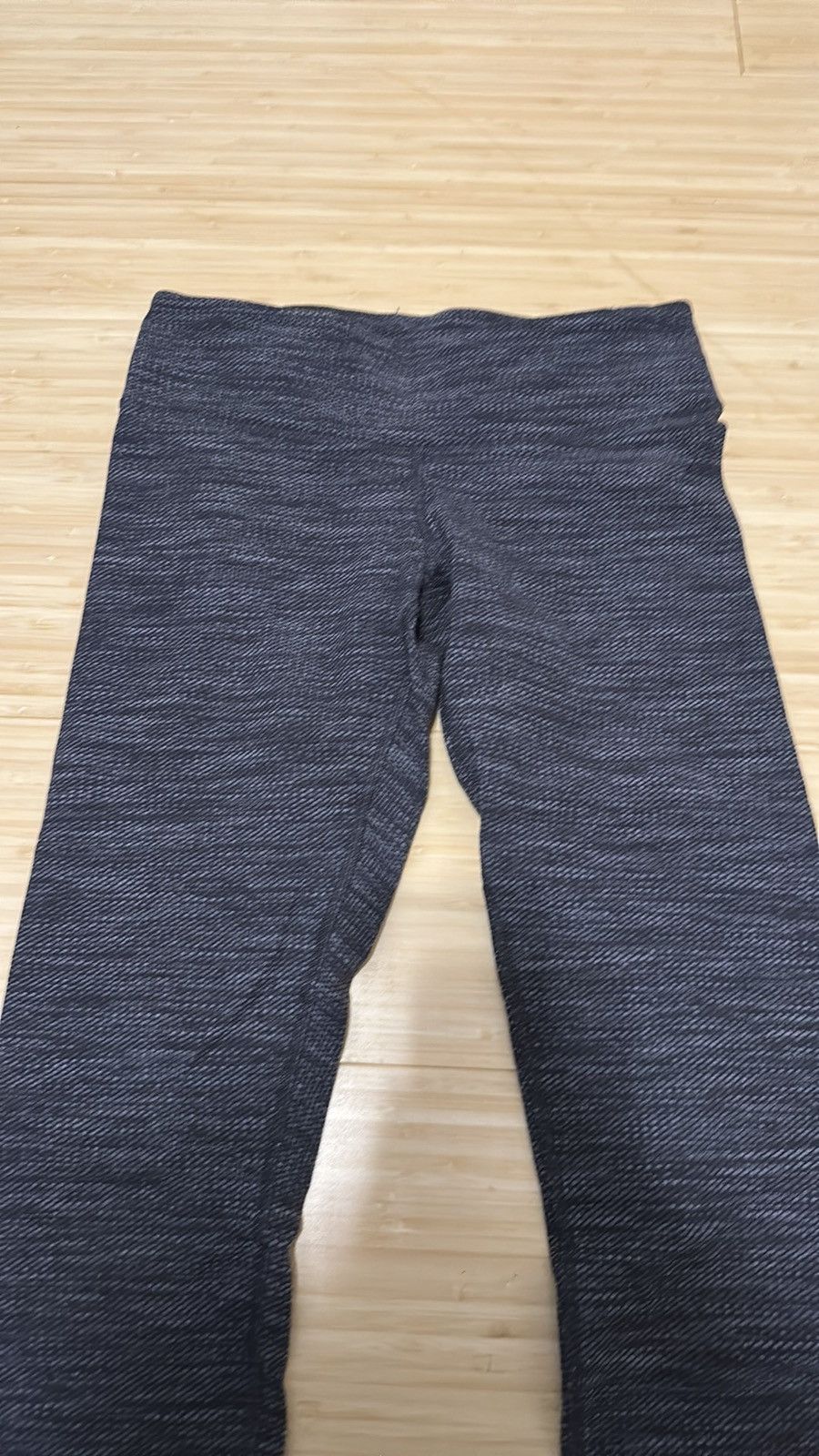 Lululemon Wunder Under Pant Diamond Jacquard Space Dye Black Deep Coal Size 27" / US 4 / IT 40 - 6 Thumbnail