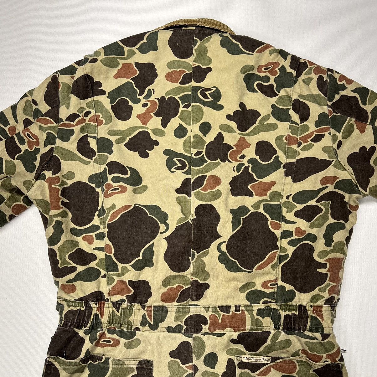 Vintage × Walls VTG Walls Blizzard Pruf Coverall Duck Camo Insulated Zip 90s Size US M / EU 48-50 / 2 - 13 Thumbnail