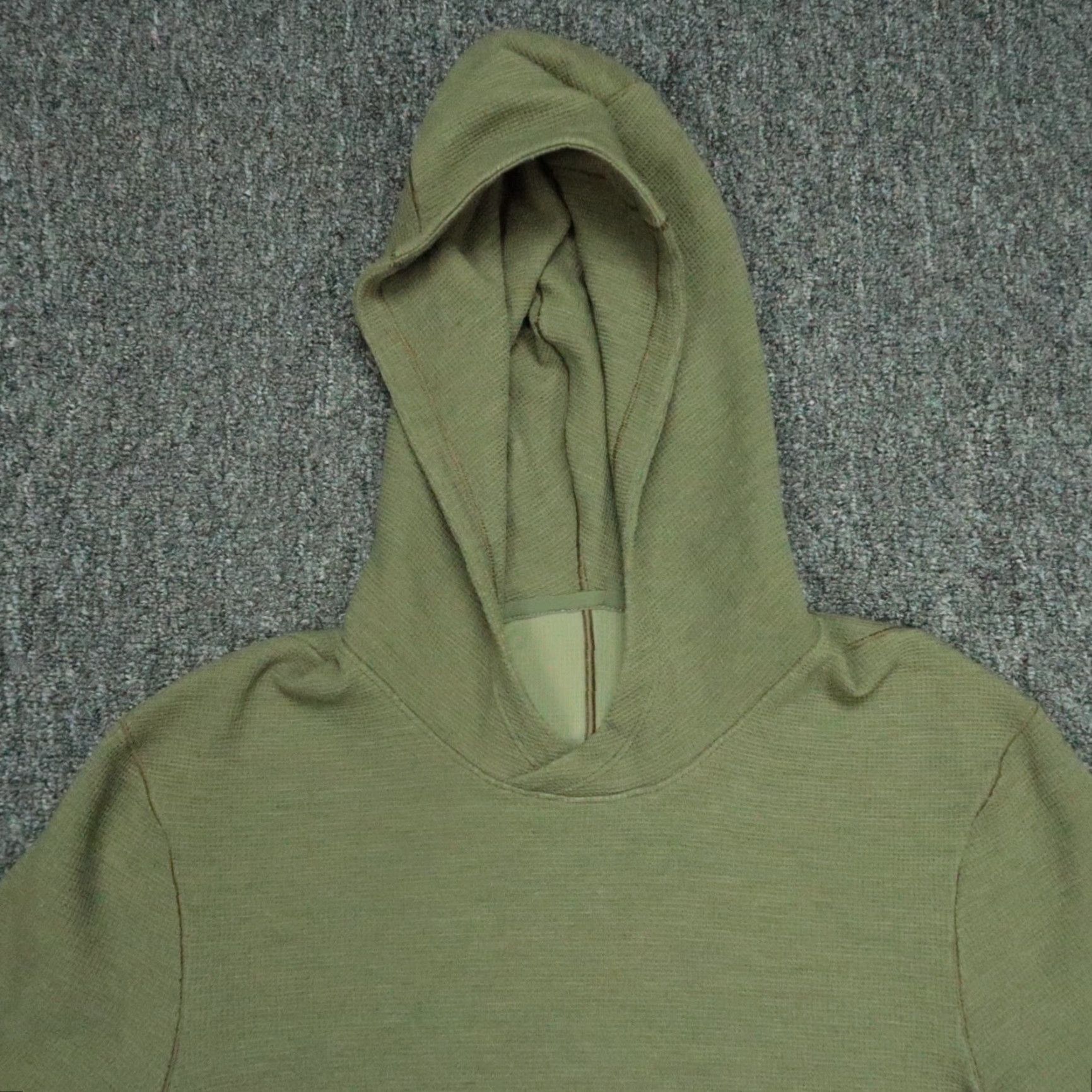 Lululemon Lululemon Hoodie Mens Small Green Shift Stitch Pullover Long Sleeve Textured Size US S / EU 44-46 / 1 - 2 Thumbnail