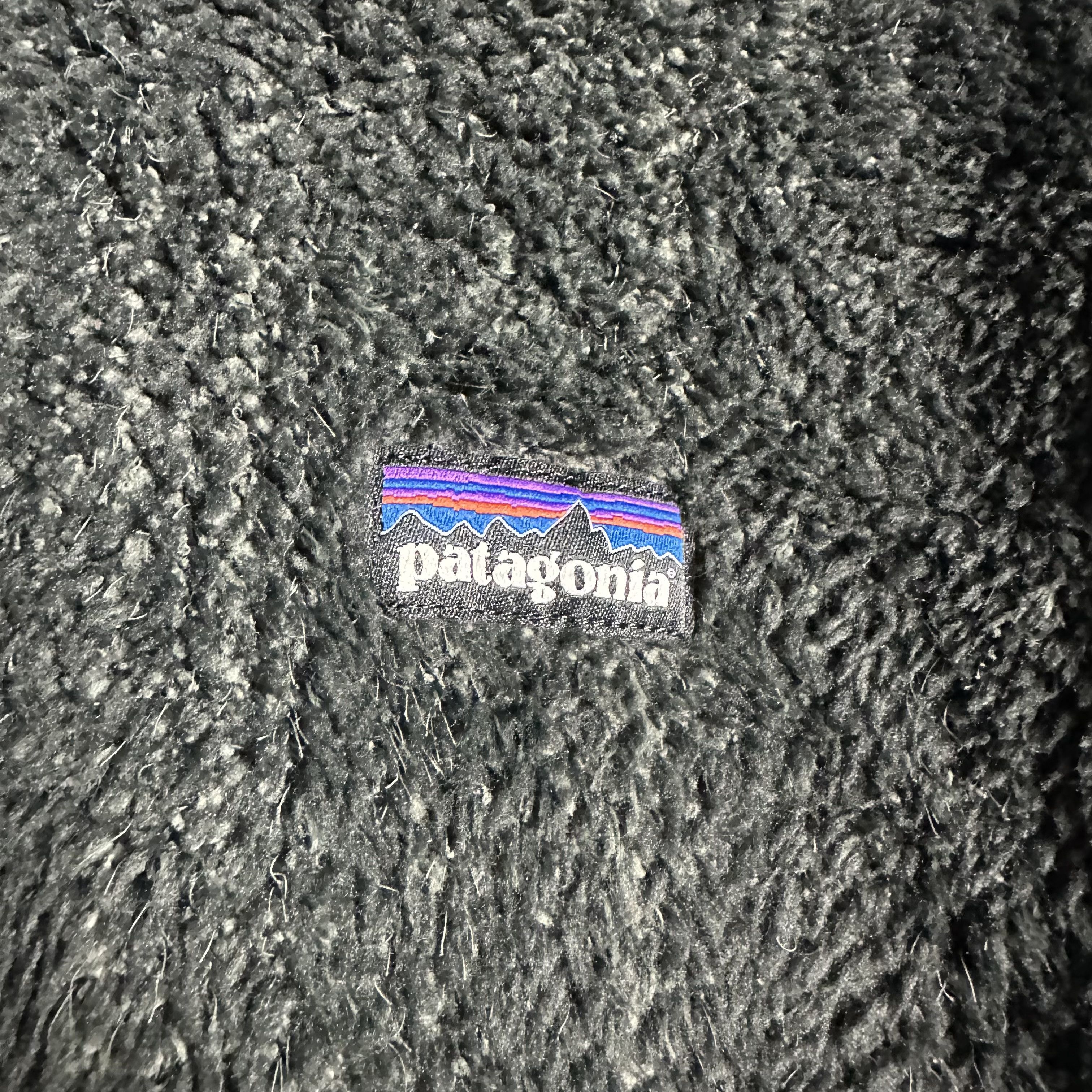 Patagonia 🔥RARE🔥Vtg Patagonia Faux Fur Fleece Full-Zip Hoodie Jacket Size US L / EU 52-54 / 3 - 3 Thumbnail