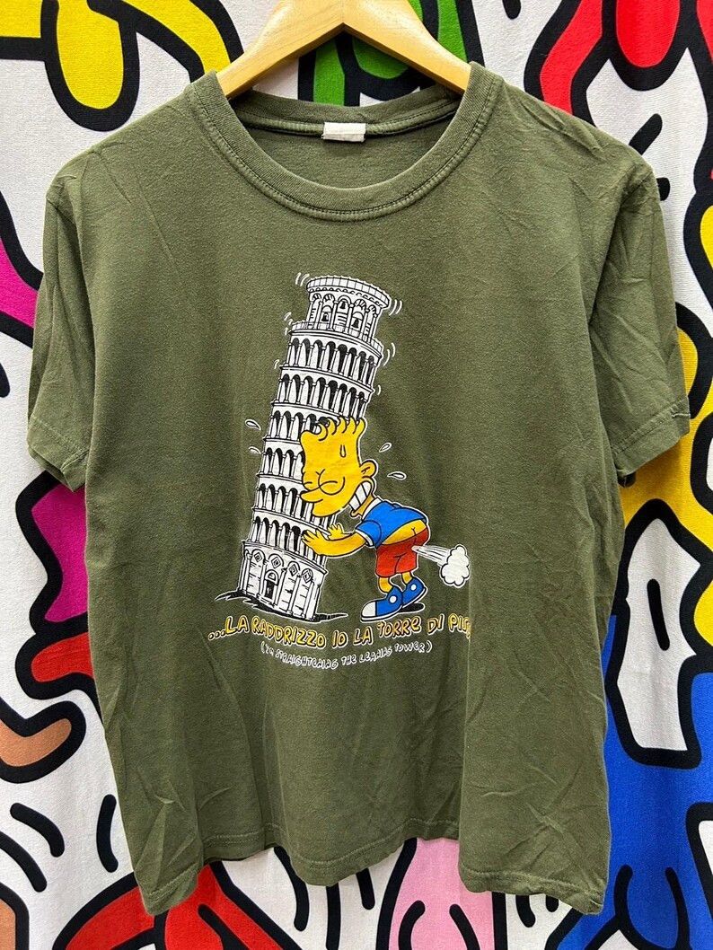 The Simpsons Vintage The Simpsons tshirt size M Size US M / EU 48-50 / 2 - 2 Thumbnail