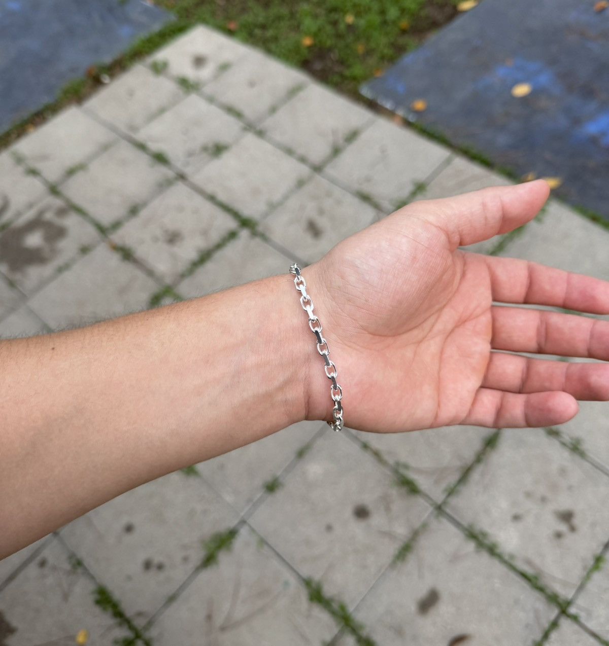 Sterling Silver Sterling silver anchor link bracelet 8” Size ONE SIZE - 9 Thumbnail