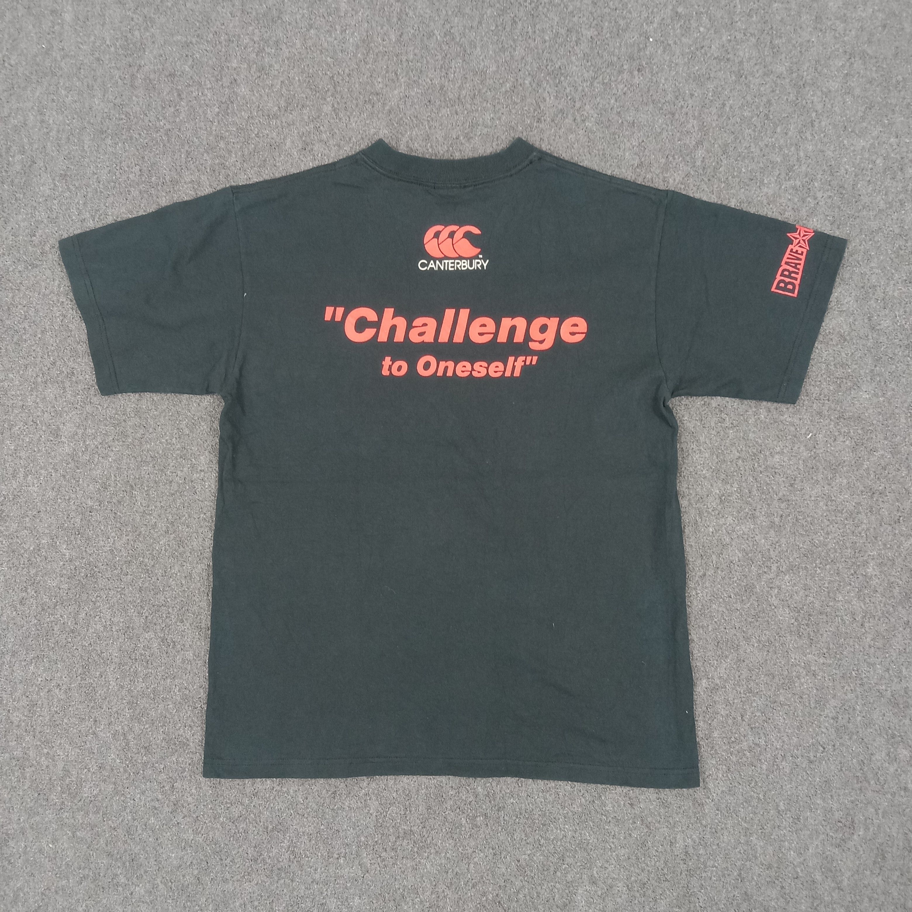 Canterbury of New Zealand × Vintage Brave Lupus Canterbury of New Zealand Rugby Tshirt Size US M / EU 48-50 / 2 - 4 Thumbnail