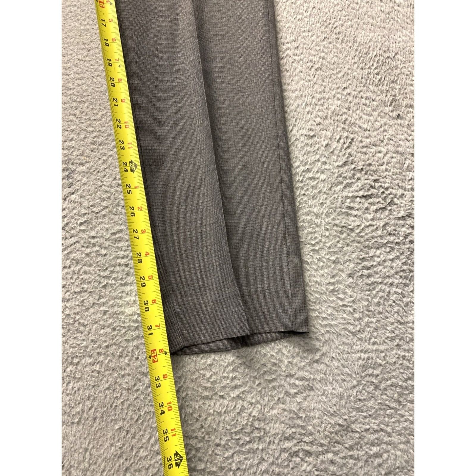 Banana Republic Banana Republic Dress Pants Mens 34x32 Gray Office Career Dress Pants Polyester Viscose Mens, 34, Gray, Dress Pants, Office, Career, Mens Size US 34 / EU 50 - 4 Thumbnail