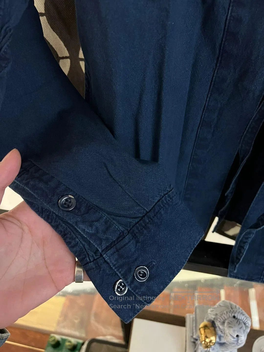 Visvim visvim lhamo blue dye shirt. Size US M / EU 48-50 / 2 - 3 Thumbnail