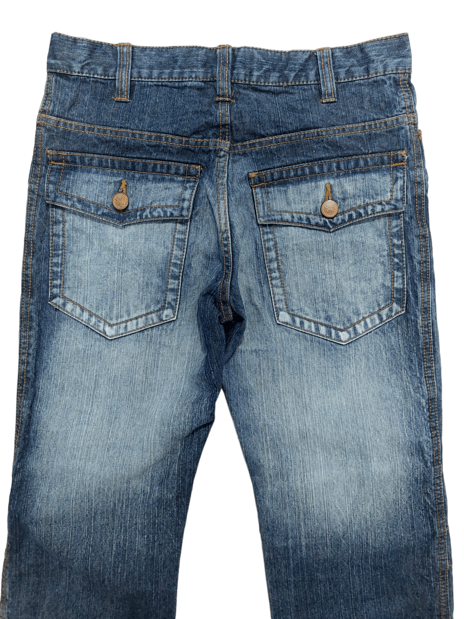 Vintage 💥Clockhouse Biker Denim Size US 32 / EU 48 - 10 Thumbnail
