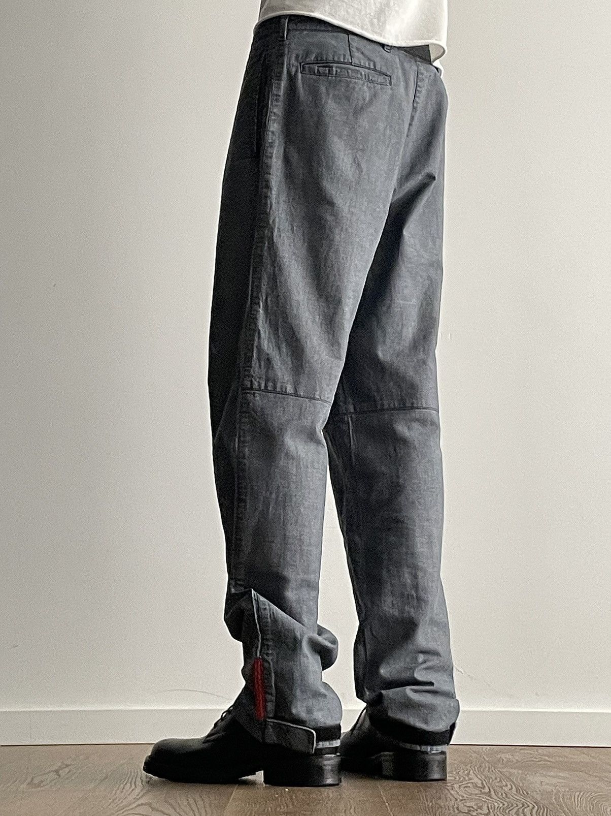 Prada Prada Early 2000’s Velcro Pants Size US 32 / EU 48 - 3 Thumbnail