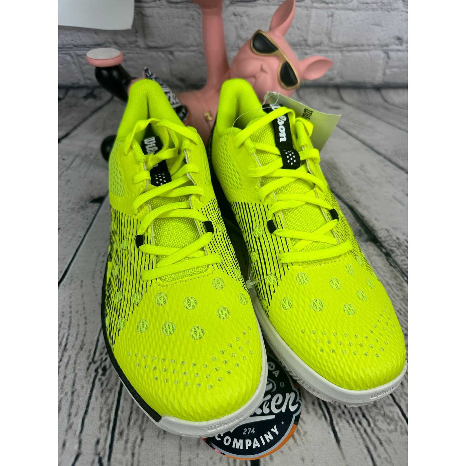 Wilson Wilson Hurakn Pro Padel Mens 8.5 Volt Tennis Pickleball Shoe Size US 9 / EU 42 - 2 Thumbnail