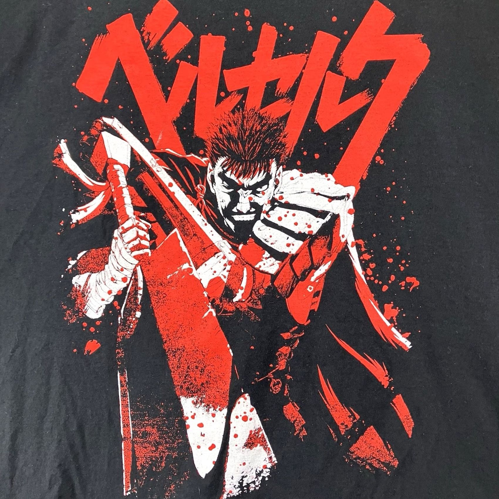 Vintage VINTAGE Berserk T-Shirt Graphic Print Mens 3XL Black Cotton Crew Neck Short Sleeve Gothic Anime Battling Guts Manga Shirt Size US XXL / EU 58 / 5 - 3 Thumbnail