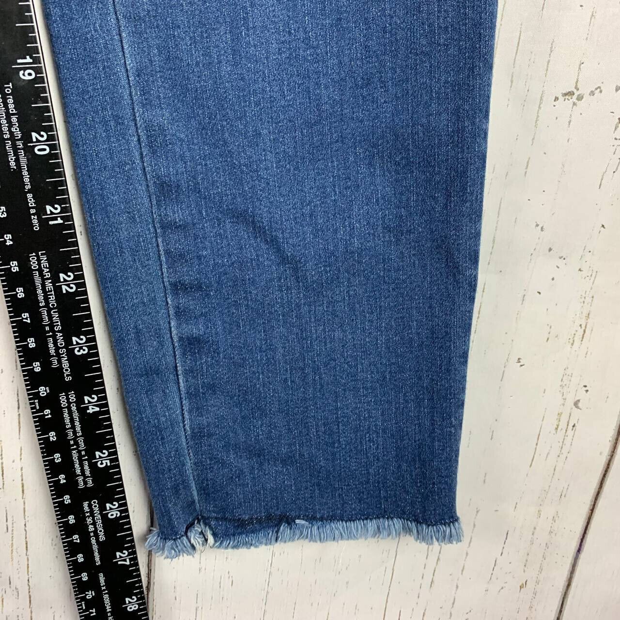 Other Bob Timberlake Small Straight Mid Rise Stretch Denim Size 27" / US 4 / IT 40 - 6 Thumbnail
