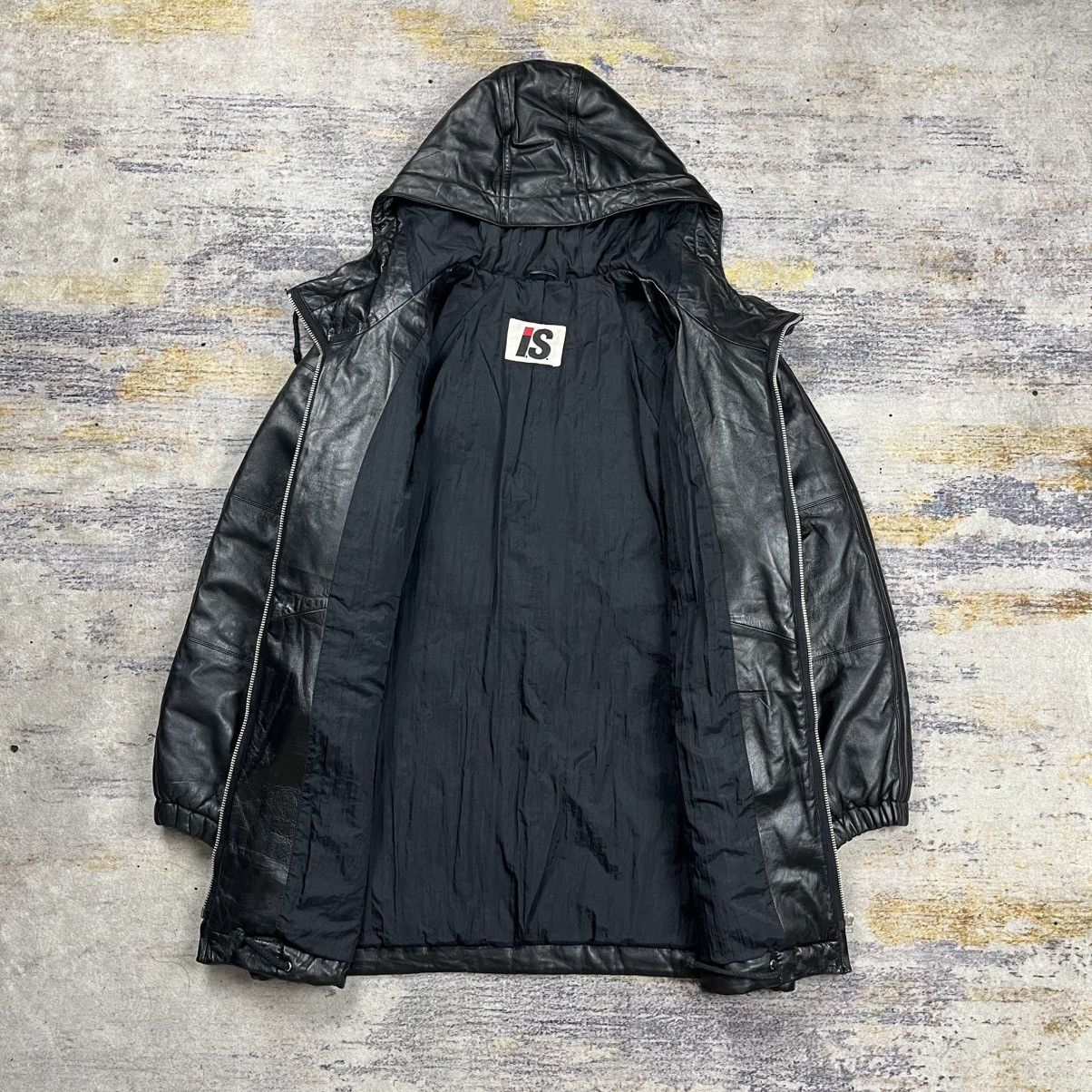 Issey Miyake Archive Vintage 80s / 90s Issey miyake star leather jacket Size US M / EU 48-50 / 2 - 10 Thumbnail
