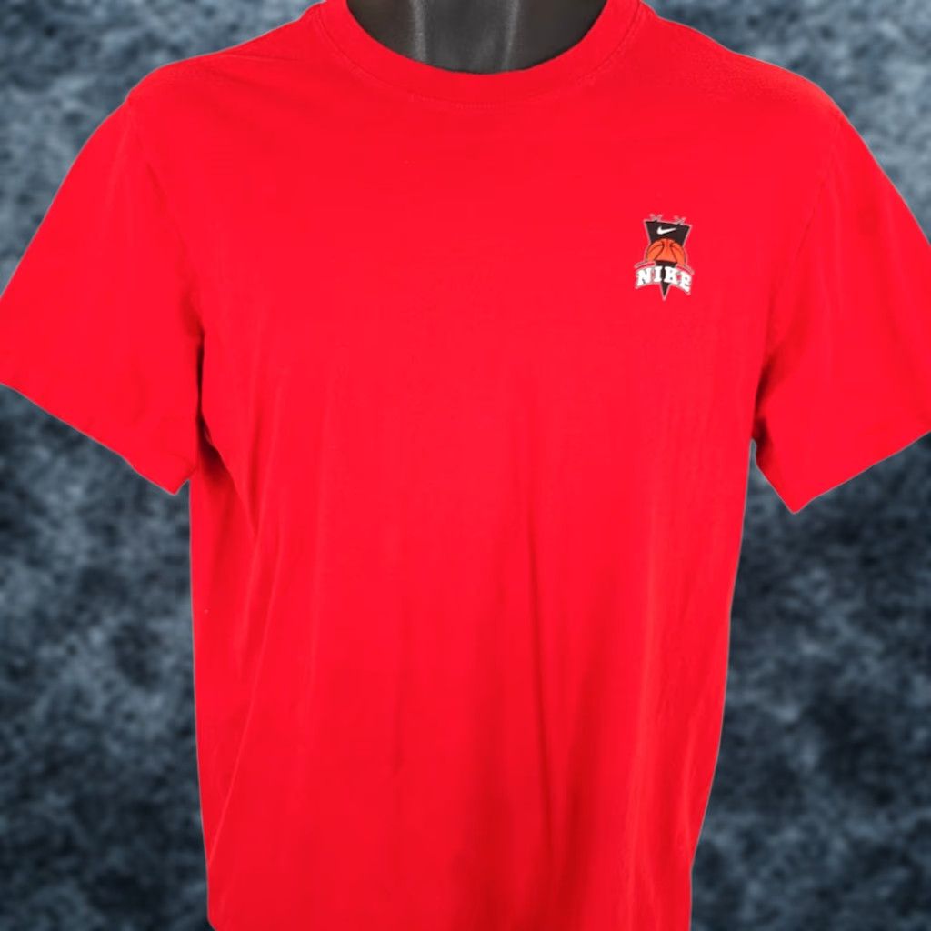 Nike Nike Basketball T Shirt Mens Medium Red FRENZY Skull Streetwear Size US M / EU 48-50 / 2 - 1 Thumbnail