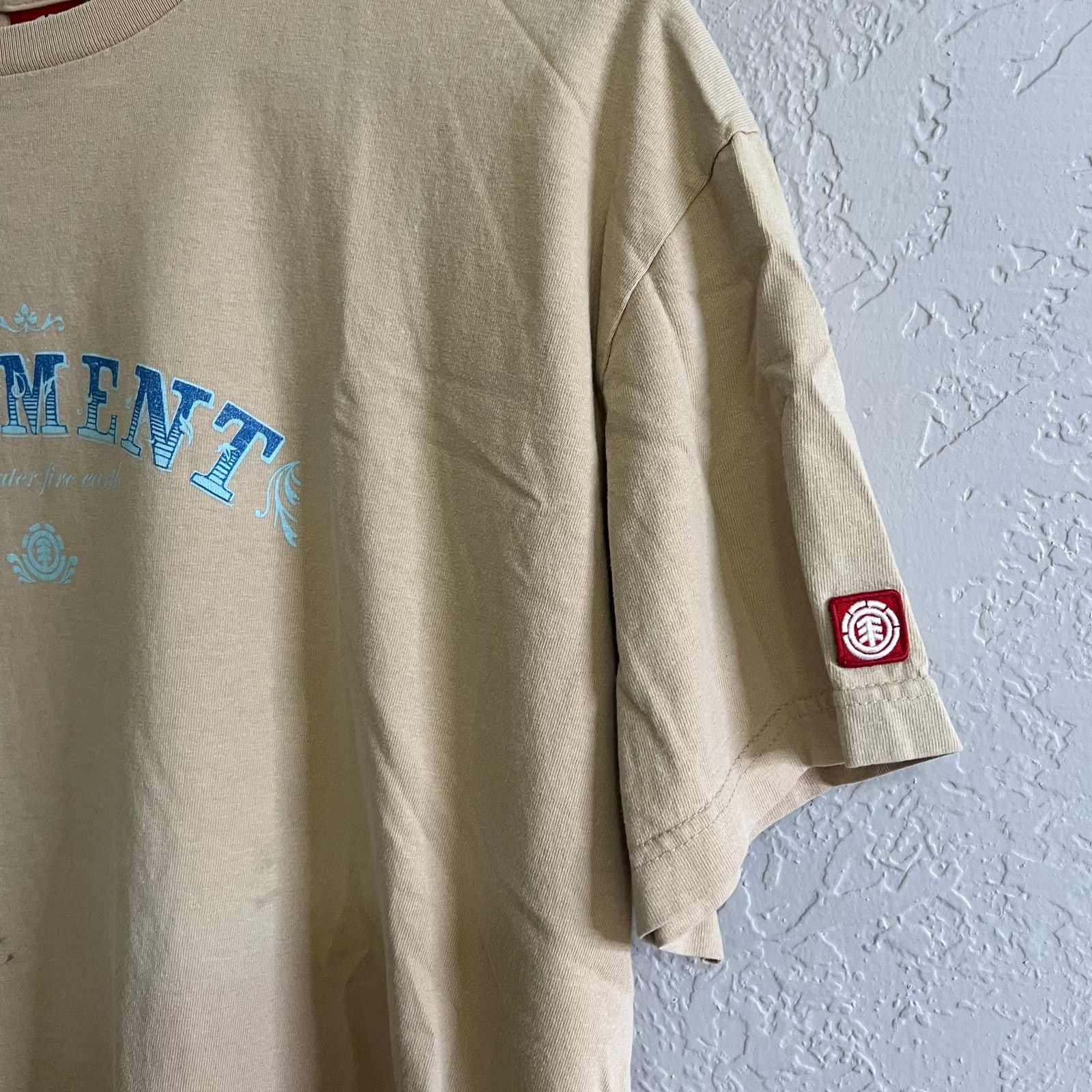 Element Y2K beige Element short-sleeved t-shirt blue Sz XL Size US XL / EU 56 / 4 - 3 Thumbnail