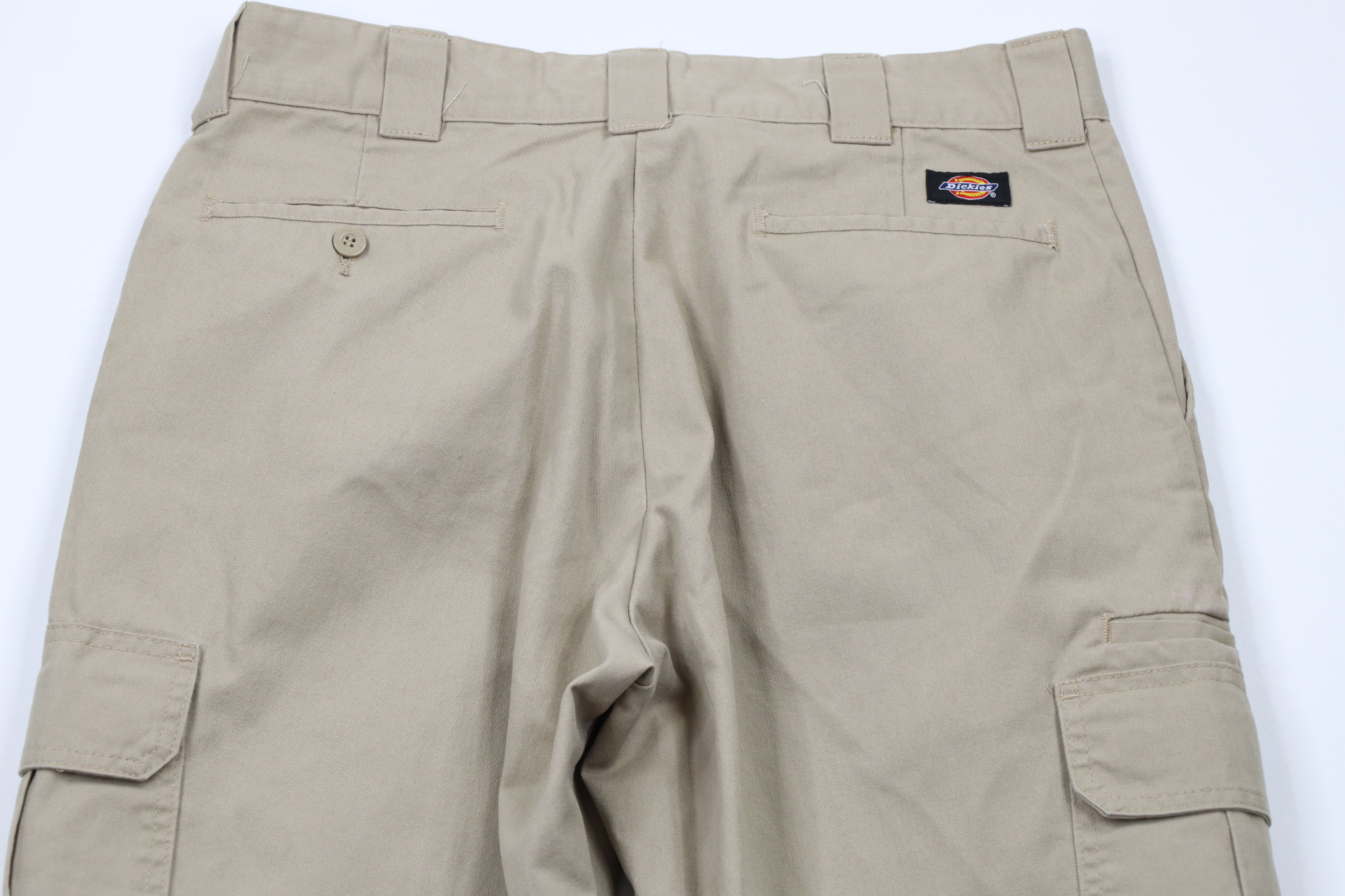Dickies × Vintage Vintage Dickies Straight Leg Dungaree Cargo Pants Beige Size US 34 / EU 50 - 12 Thumbnail