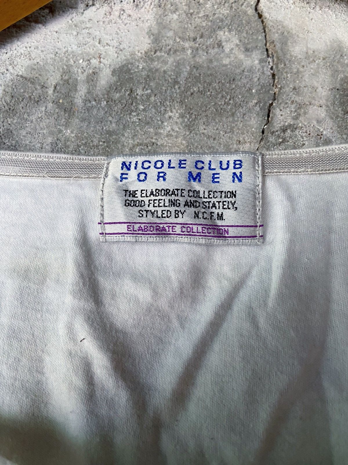 Nicole Club NICOLE CLUB FOR MEN POEM LONG SLEEVE Size US M / EU 48-50 / 2 - 6 Thumbnail