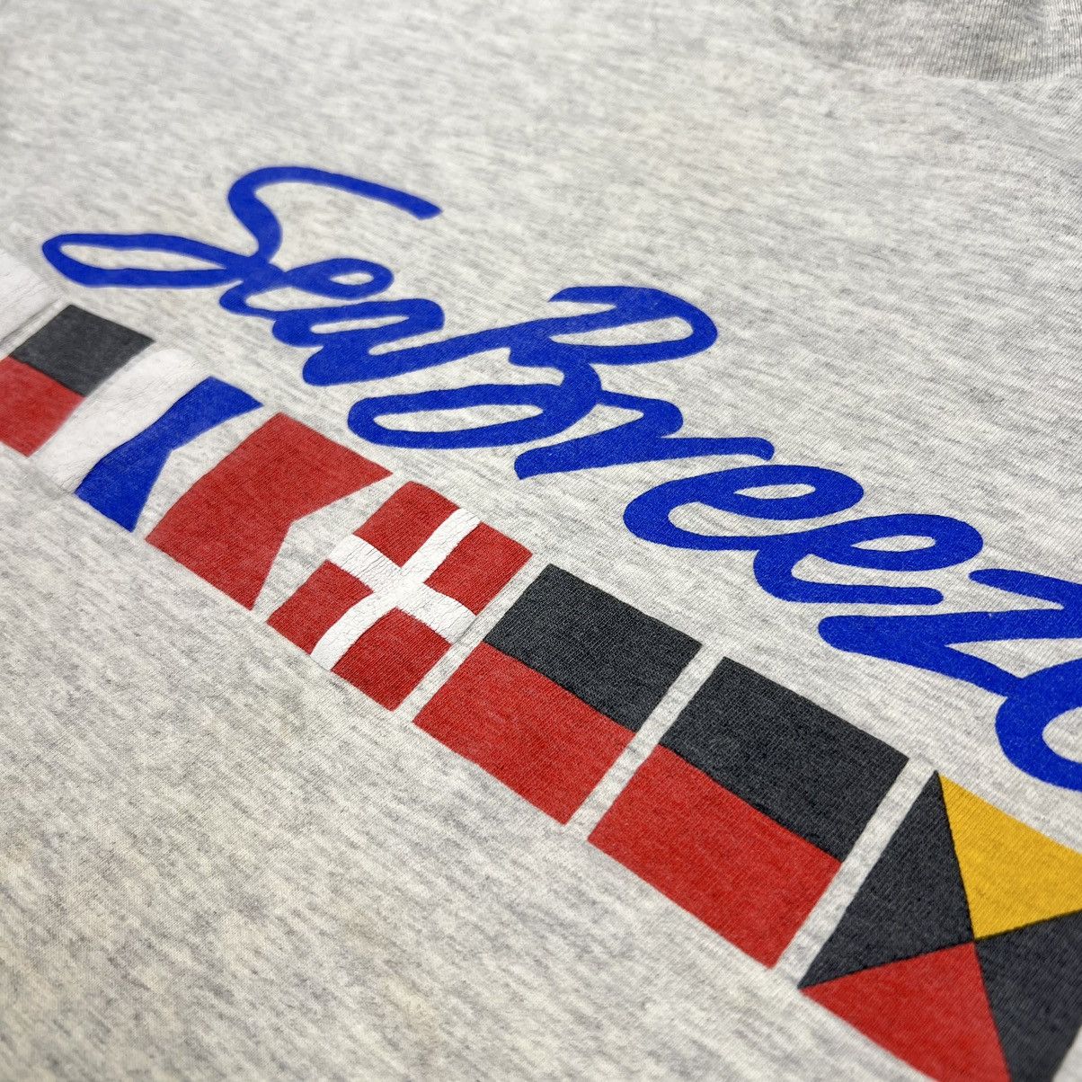 Vintage Sea Breeze Tee Shirt Grey Single Stitch Print Retro Cruise Size US XL / EU 56 / 4 - 3 Thumbnail