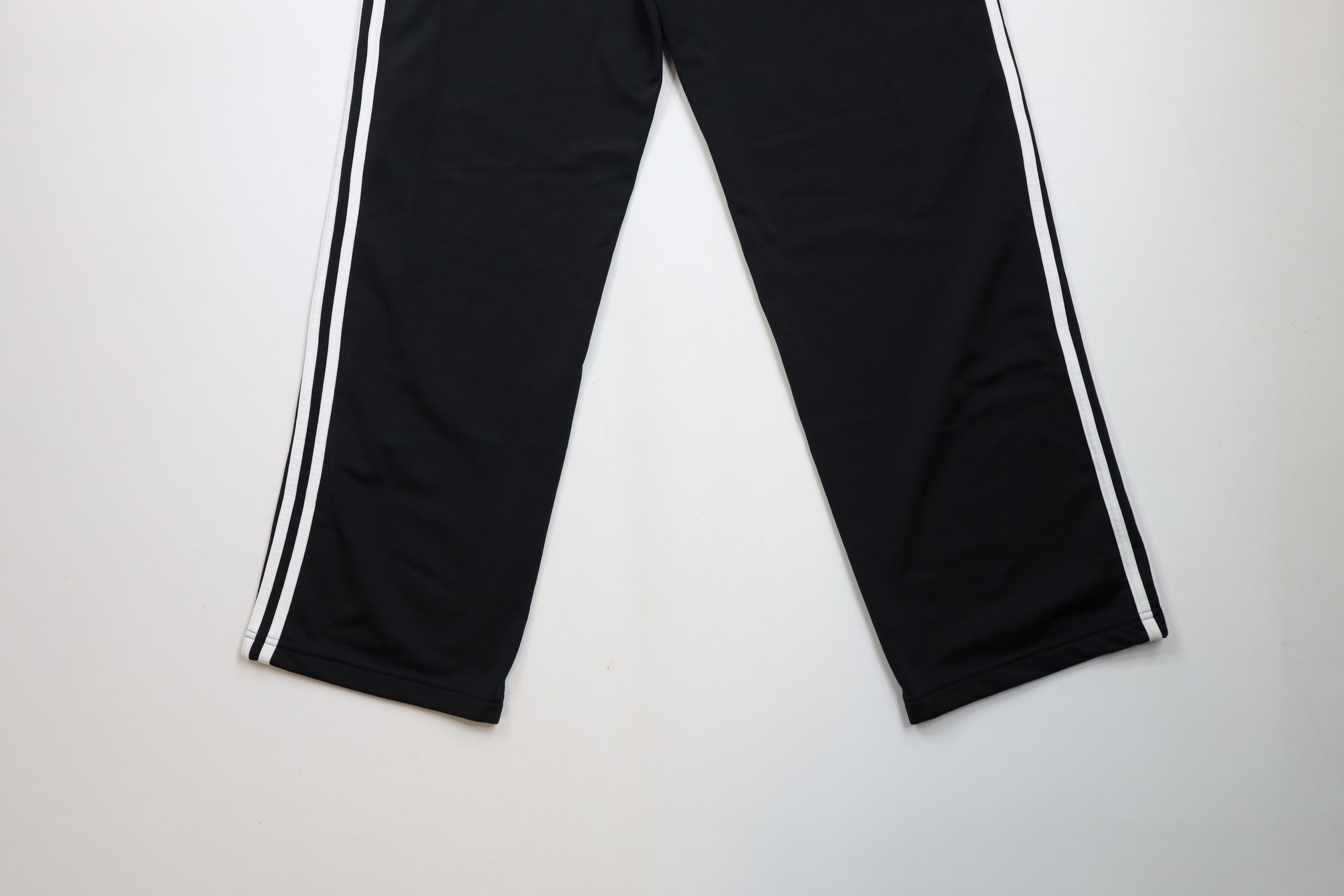 Adidas × Vintage Vintage Adidas Spell Striped Wide Leg Sweatpants Pants Black Size US 34 / EU 50 - 11 Thumbnail