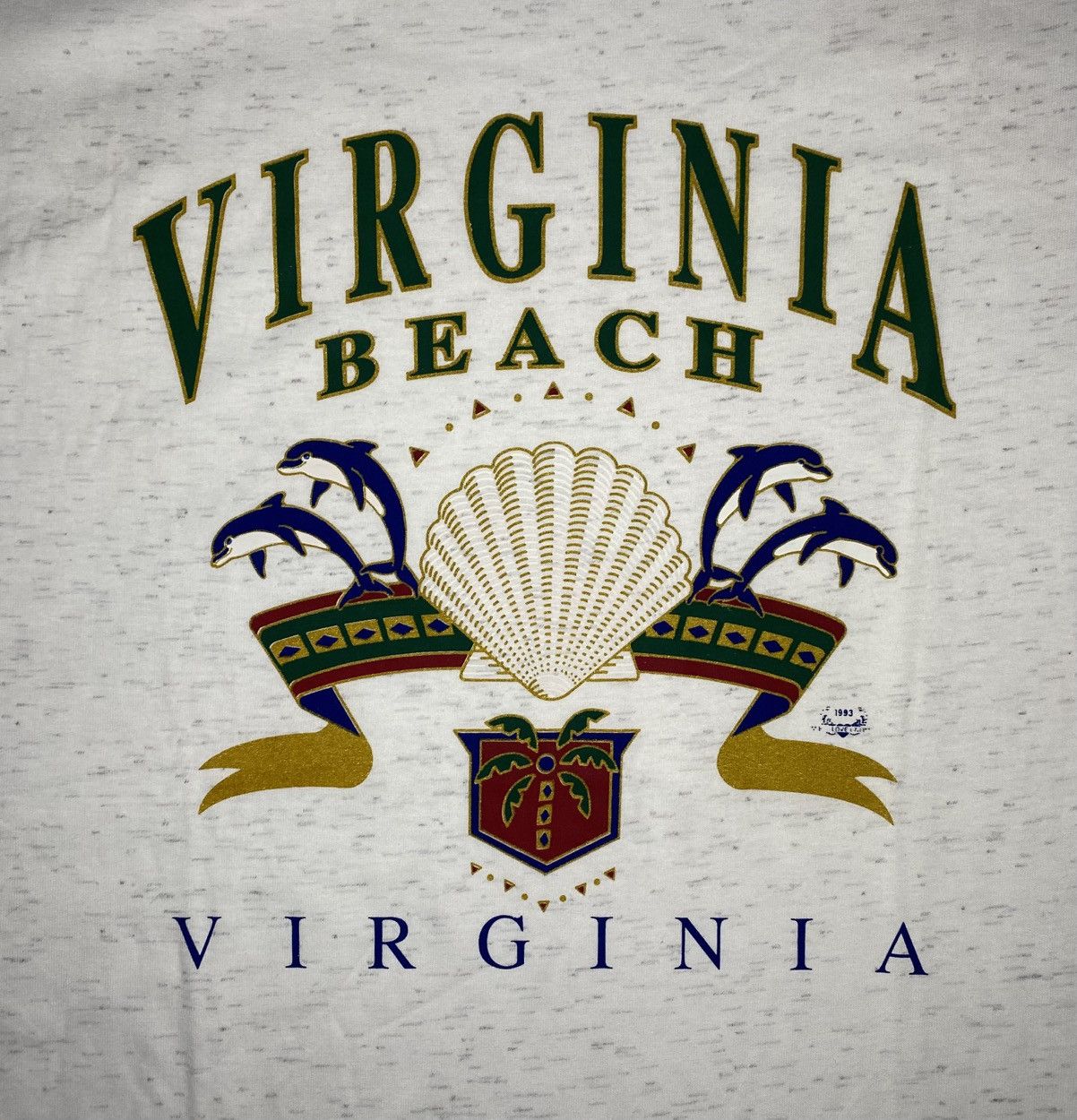 Other Vintage Virginia Beach 1993 T-shirt Single Stitch Kingstree Size US L / EU 52-54 / 3 - 1 Thumbnail
