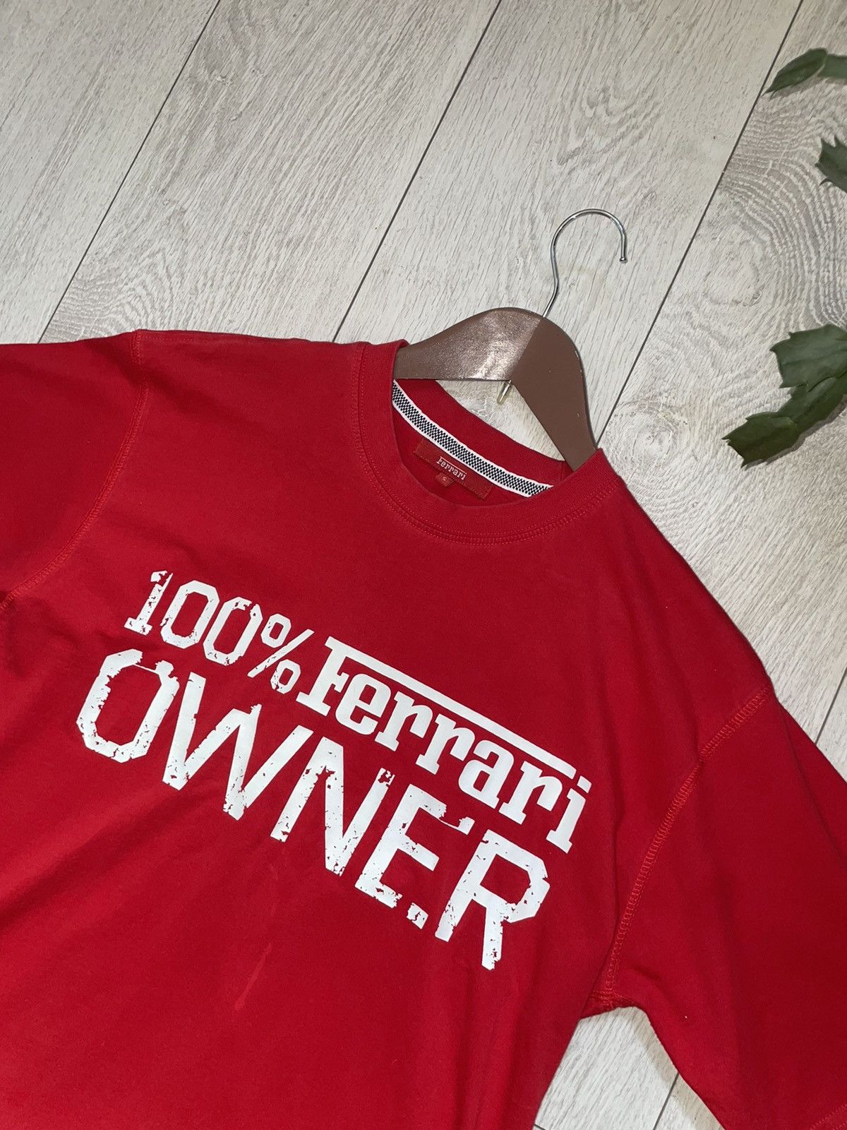 Ferrari × Formula 1 T-Shirt Ferrari 100 % Owner Racig Cycle Size US S / EU 44-46 / 1 - 3 Thumbnail