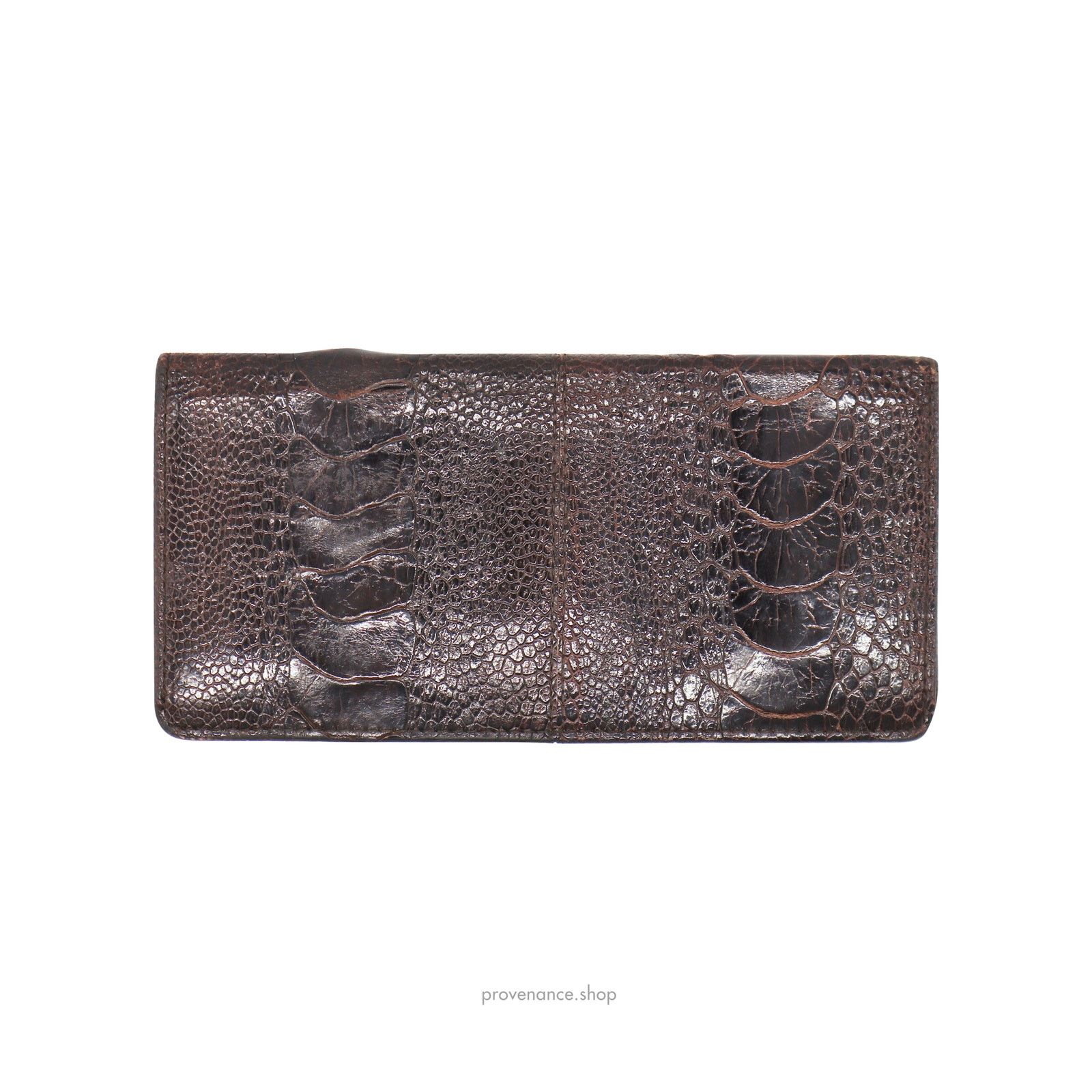 Givenchy 🔴 Givenchy Long Wallet - Ostrich Leather Size ONE SIZE - 1 Thumbnail
