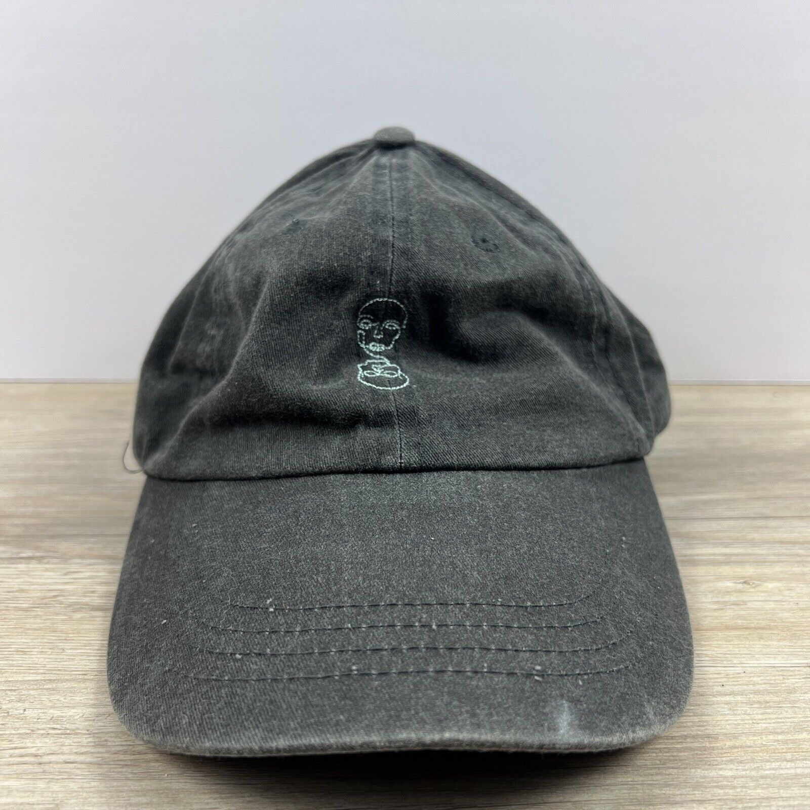 Other Alien Hat Gray Adjustable Hat Adult Fit Gray Hat Size ONE SIZE - 2 Thumbnail